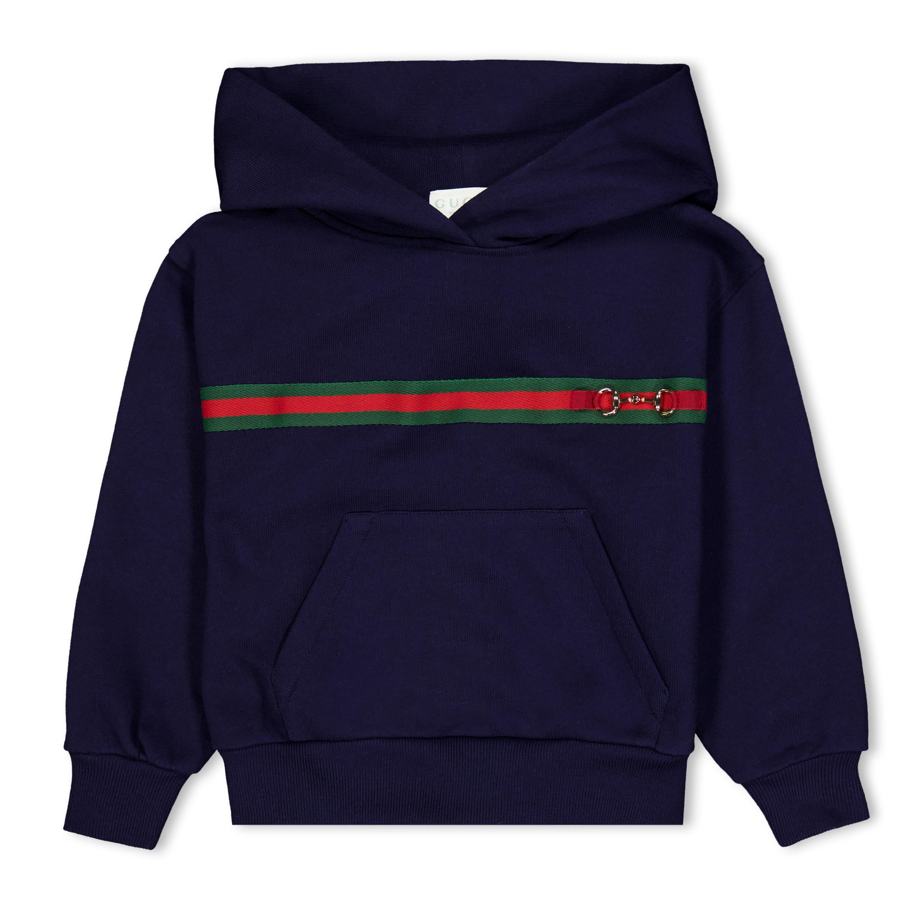 Gucci  Kids' Overhead Hoodie - Navy 4780 - Size 10Y