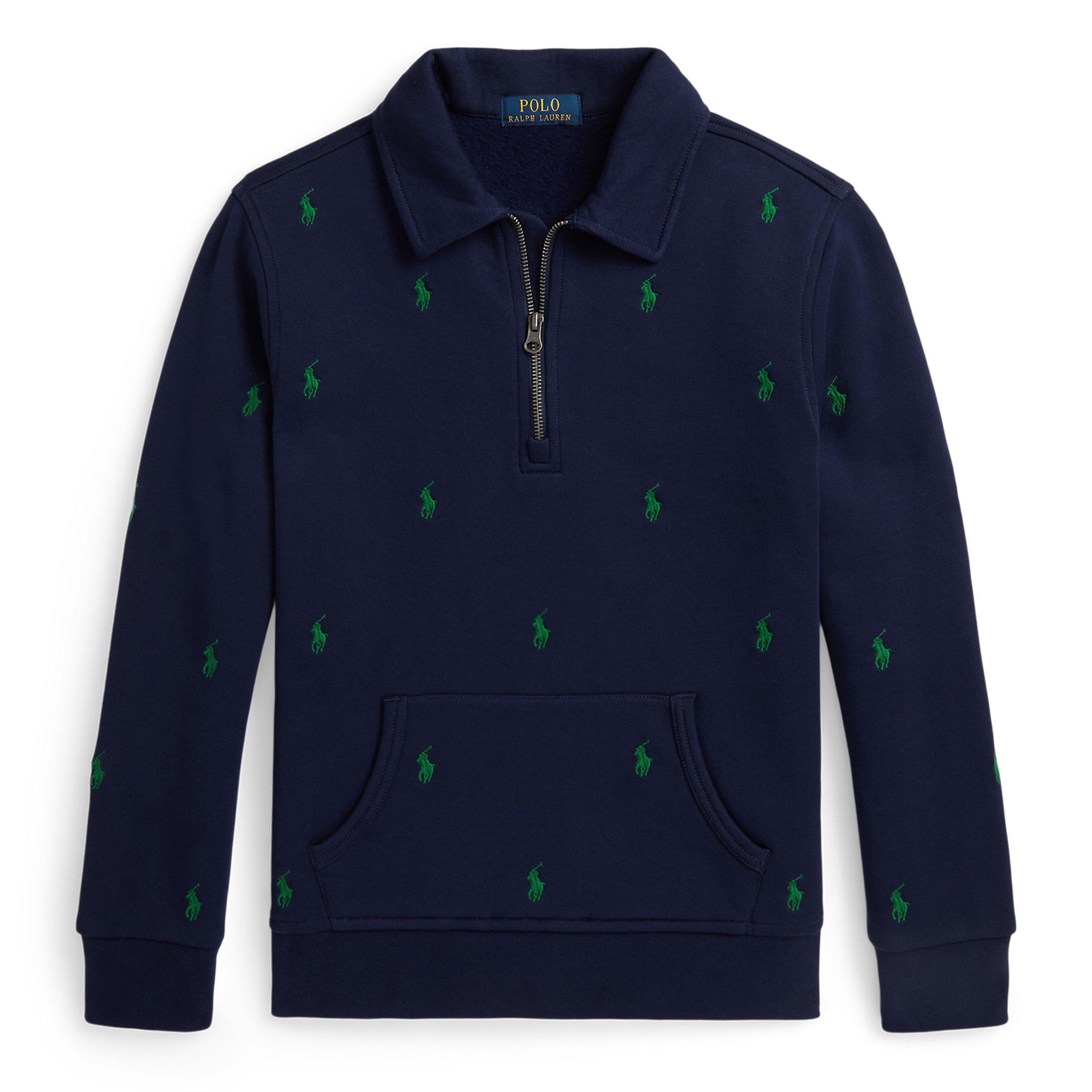 Navy - Polo Ralph Lauren - Kids' Full Zip Soft Fleece Jacket - 1