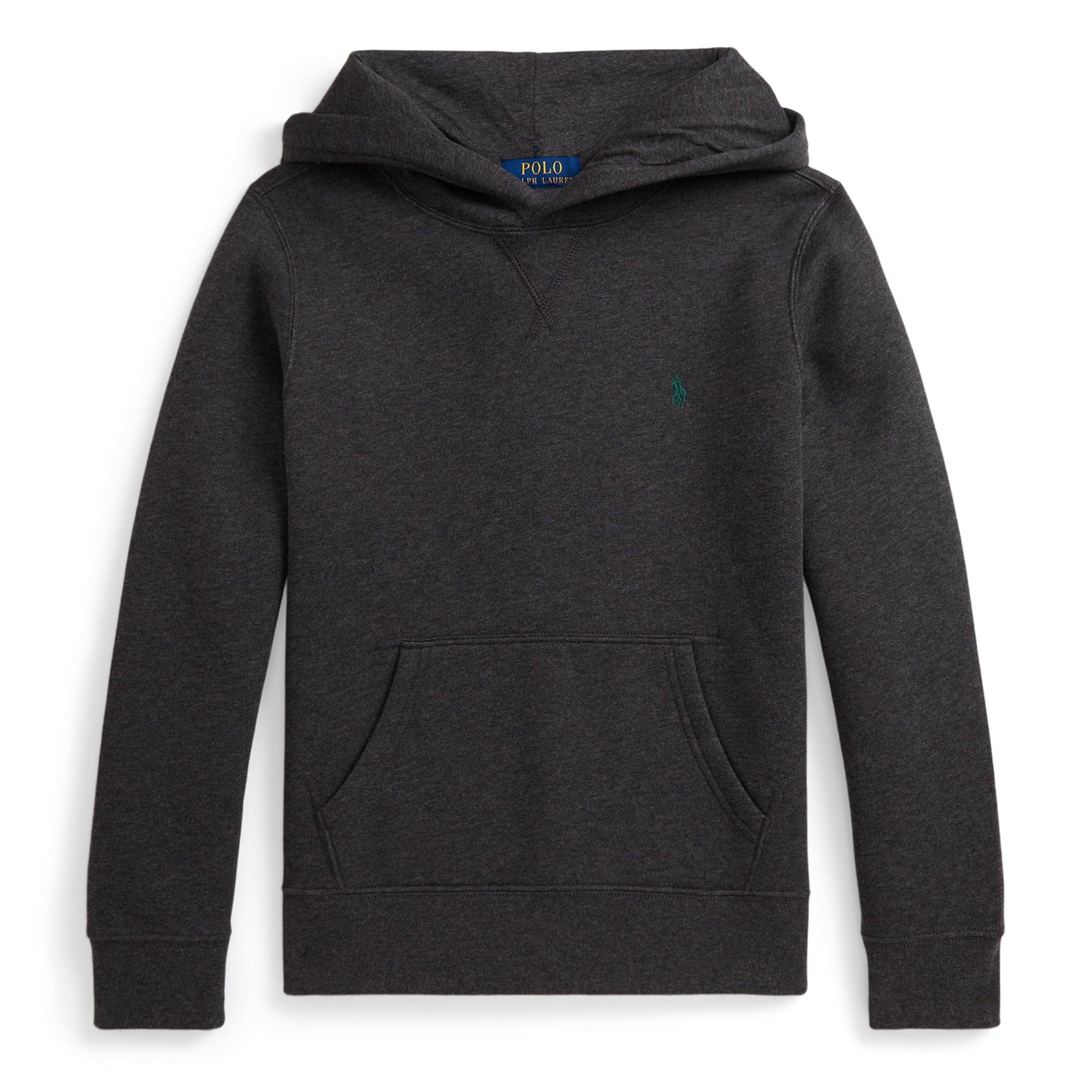 Wndsr Hthr - Polo Ralph Lauren - Kids' Logo Cotton Pull Over Hoodie - 1