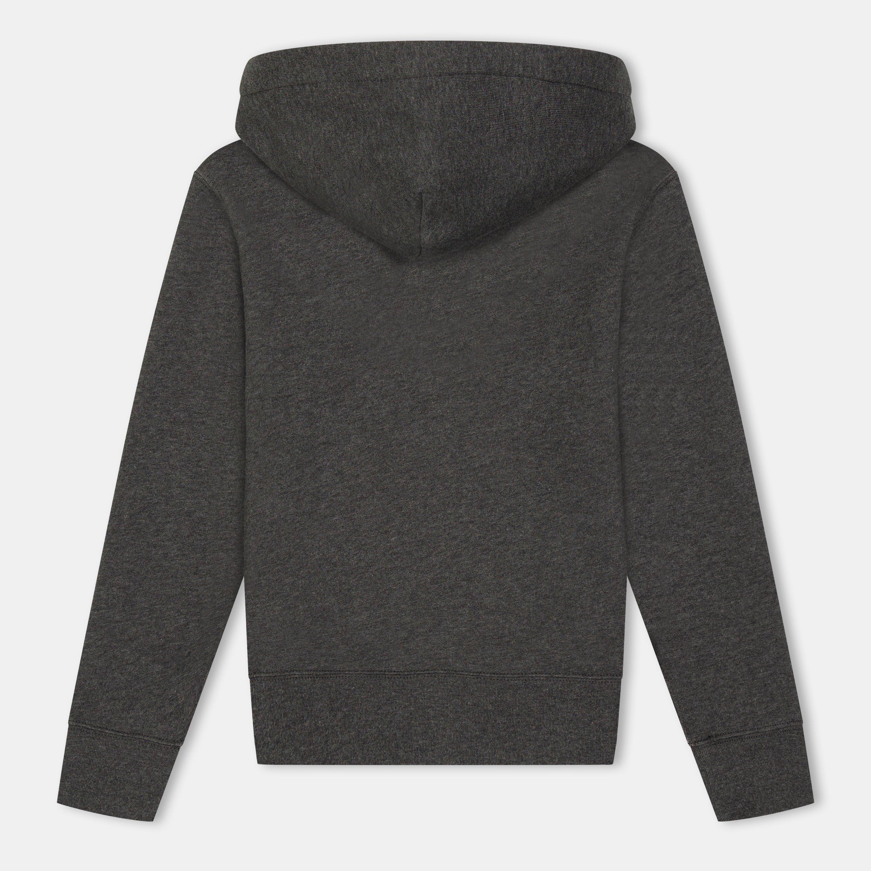 Wndsr Hthr - Polo Ralph Lauren - Kids' Logo Over-the-Head Hoodie - 2