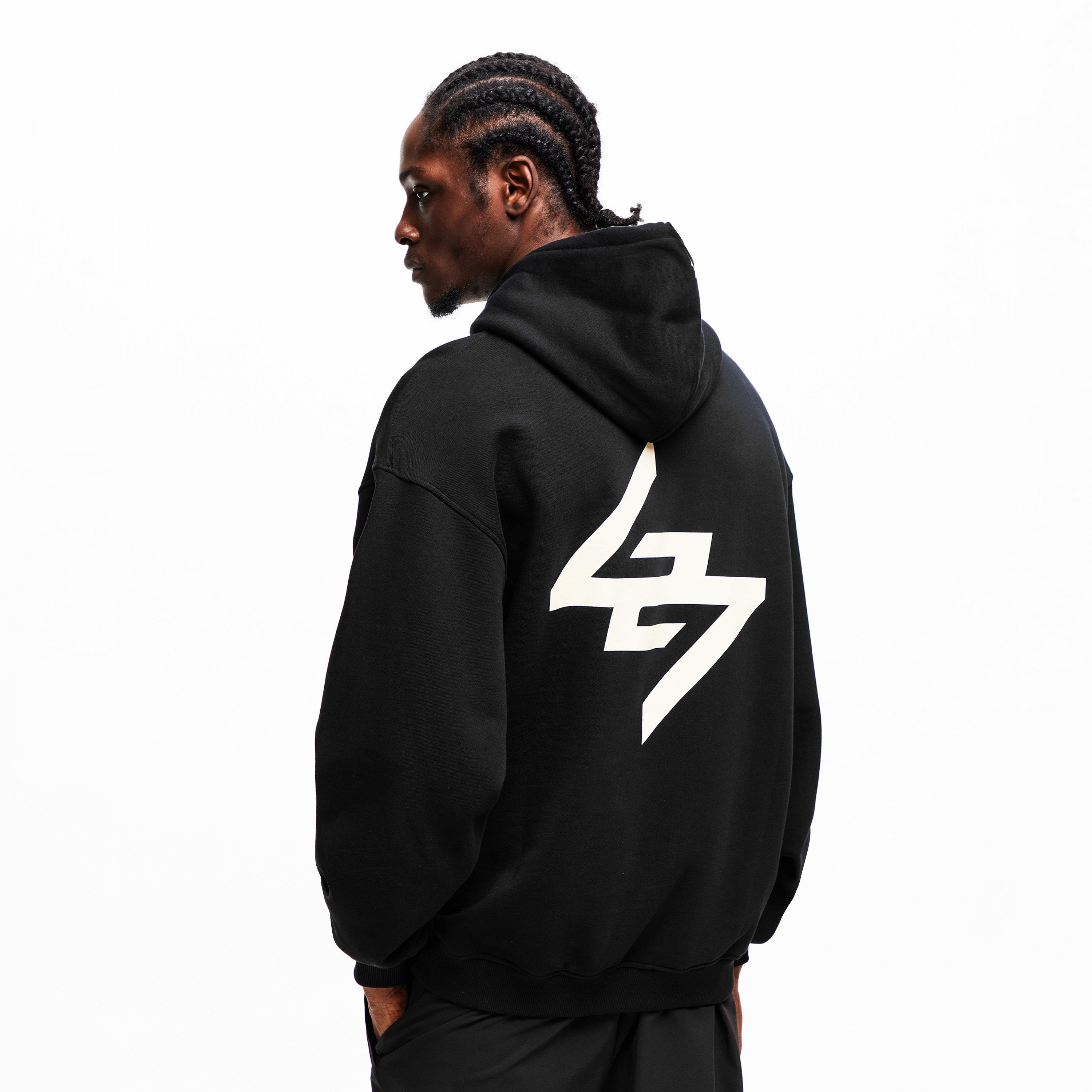 Jet Black - Represent 247 - Men's DNA Graphic Performance Hoodie - 4