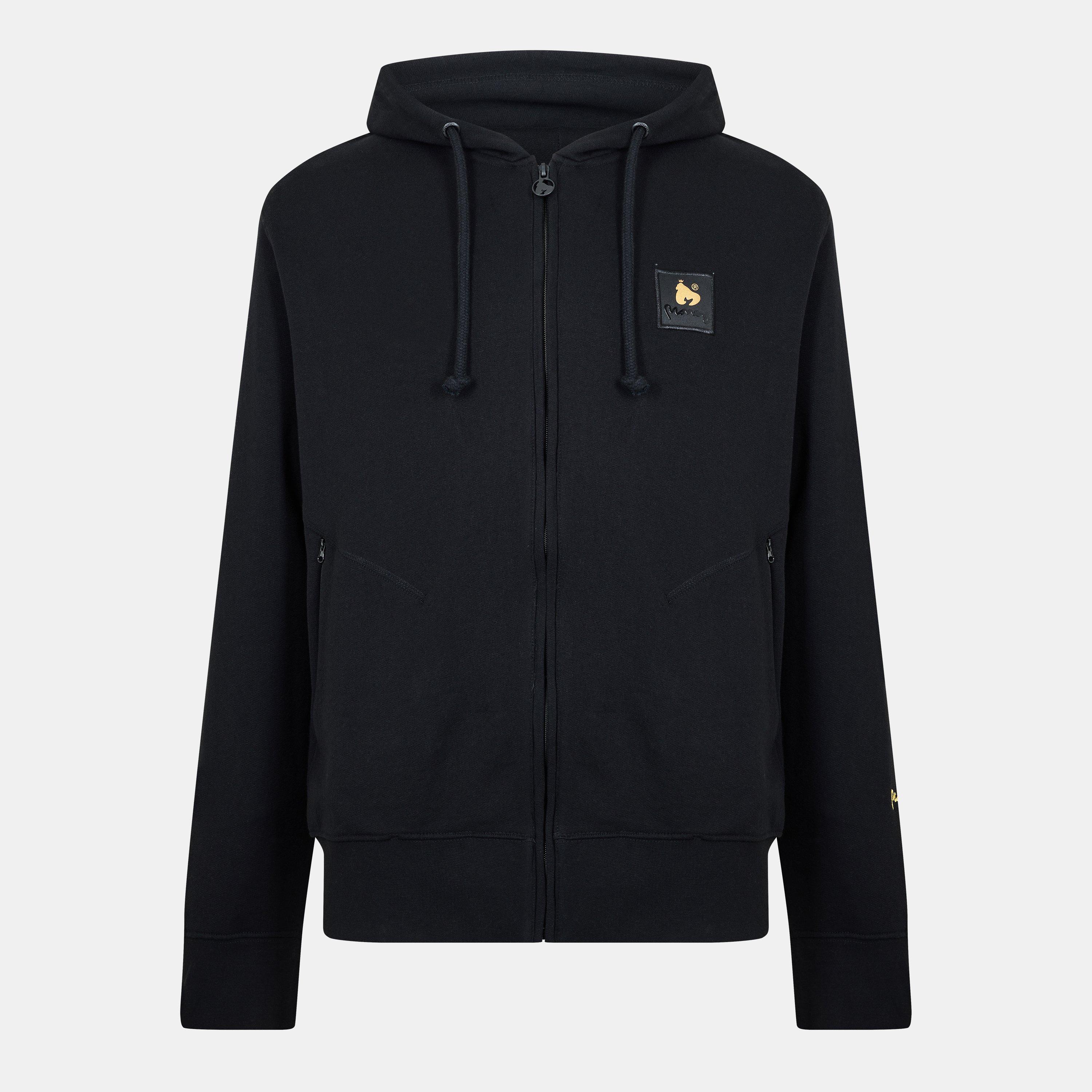 Money Men's Patch Zip Hoodie - Black - X Small