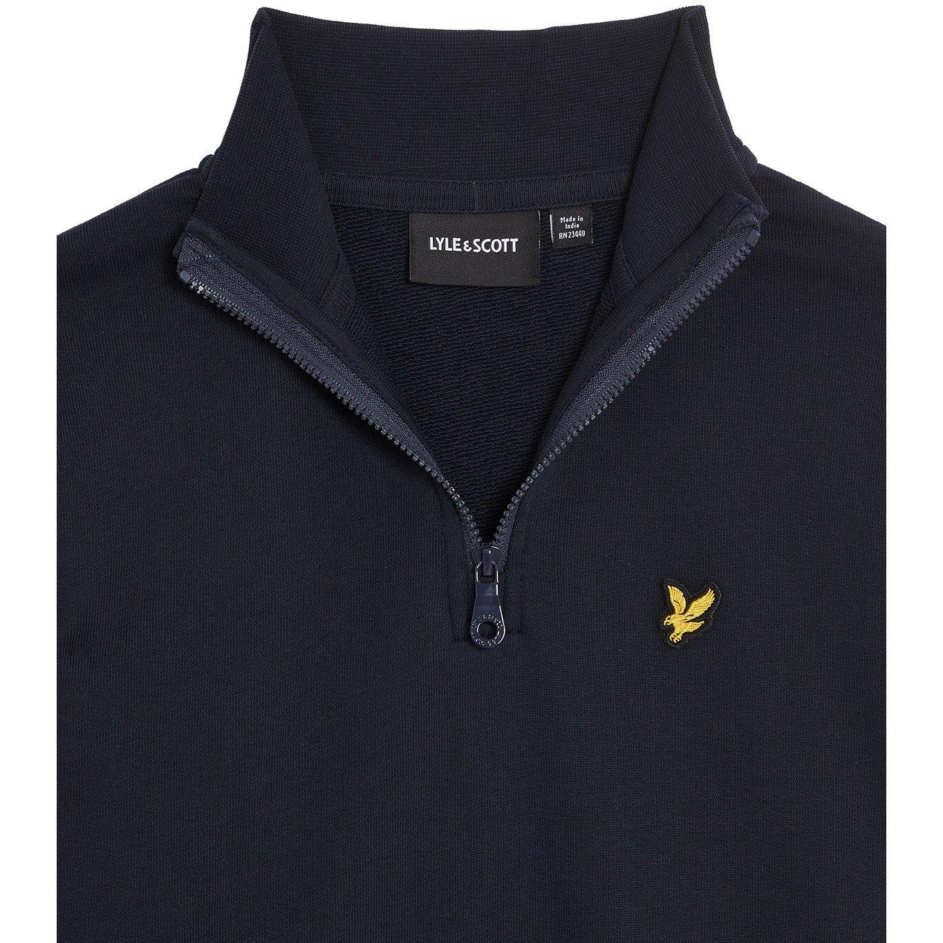 Z271 Dark Navy - Lyle and Scott - Kids' 1/4 Zip Fleece - 2