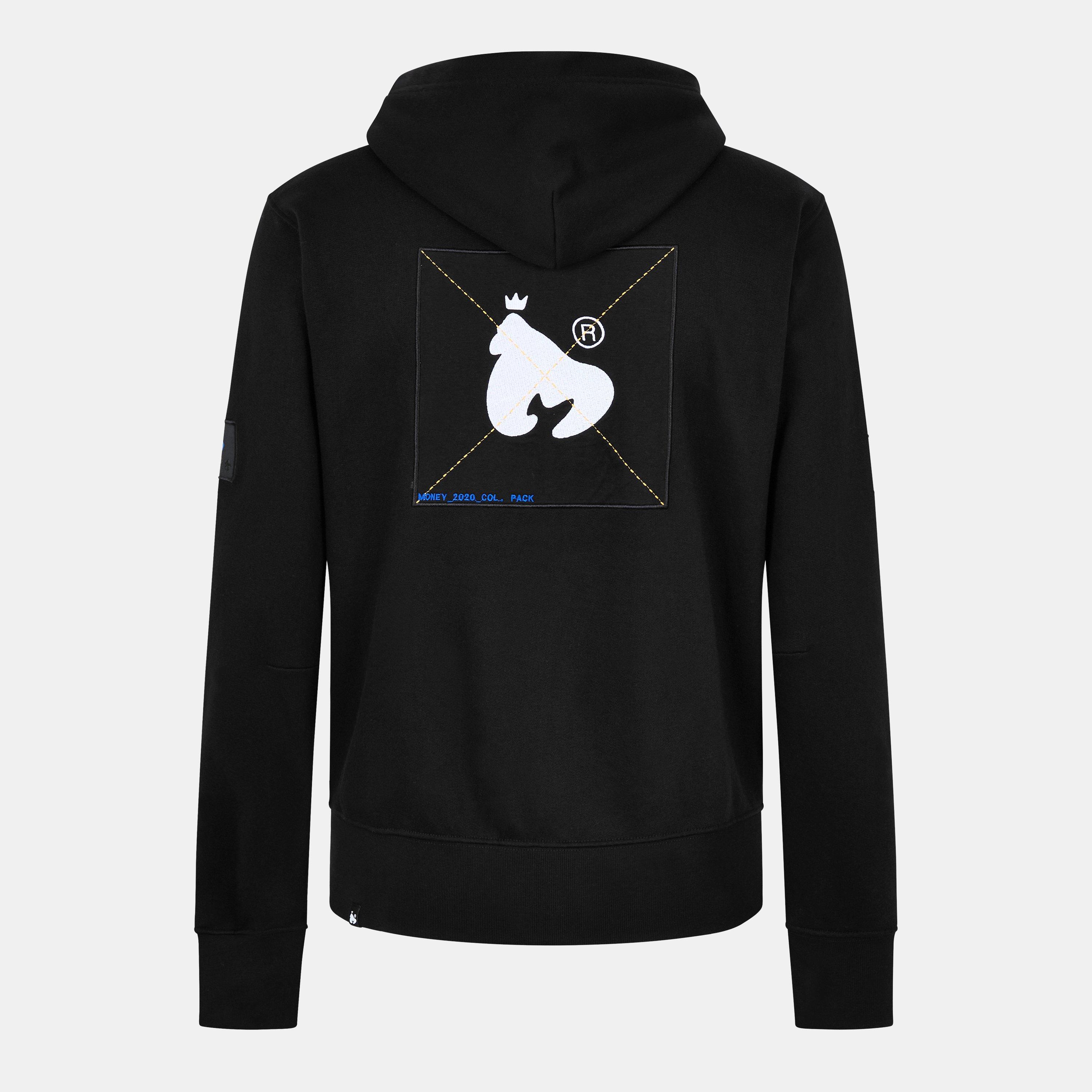 Black - Money - Zip Hoodie - 2