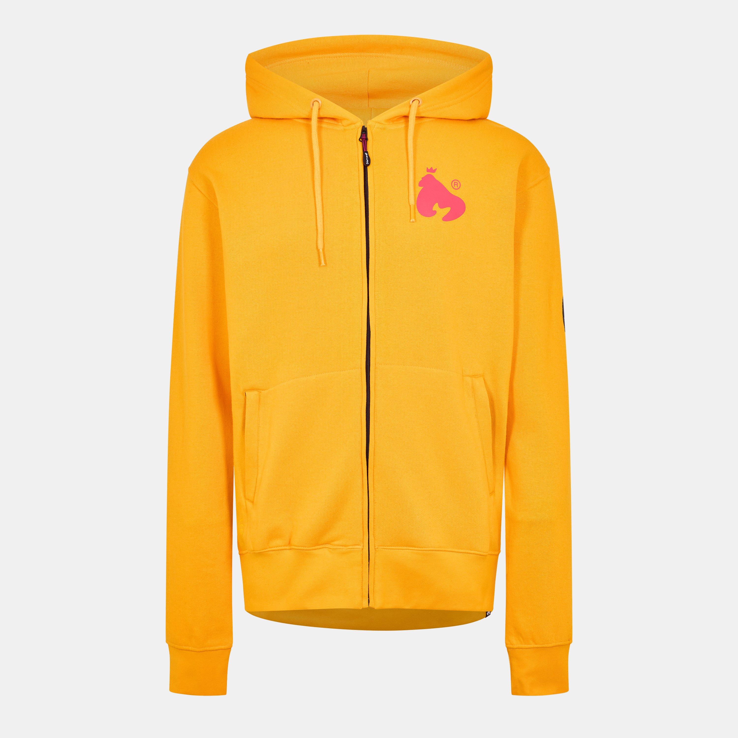 Money Men's Zip Hoodie - Yellow - Small