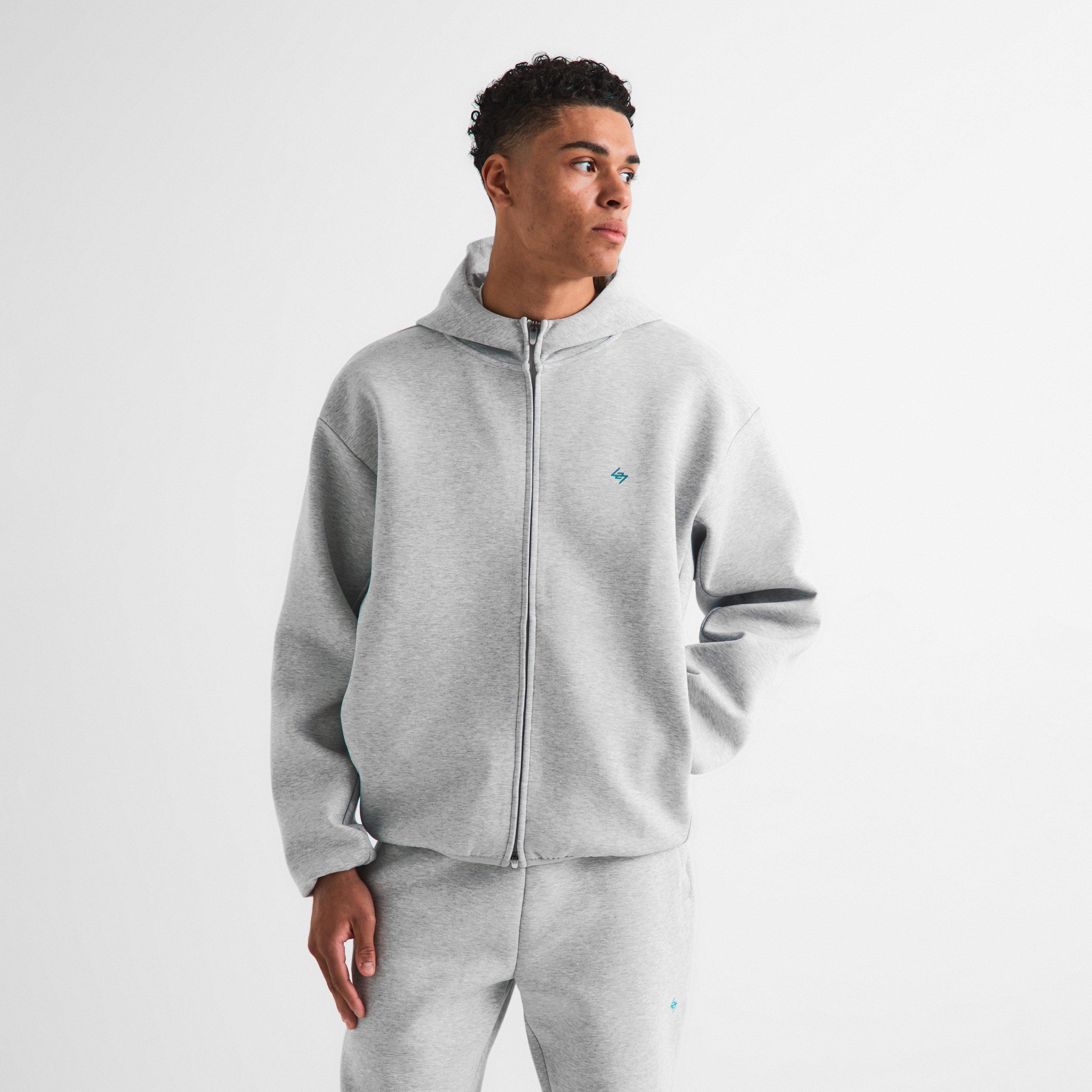 Grey Marl - Represent 247 - Men's Performance Hoodie - 3