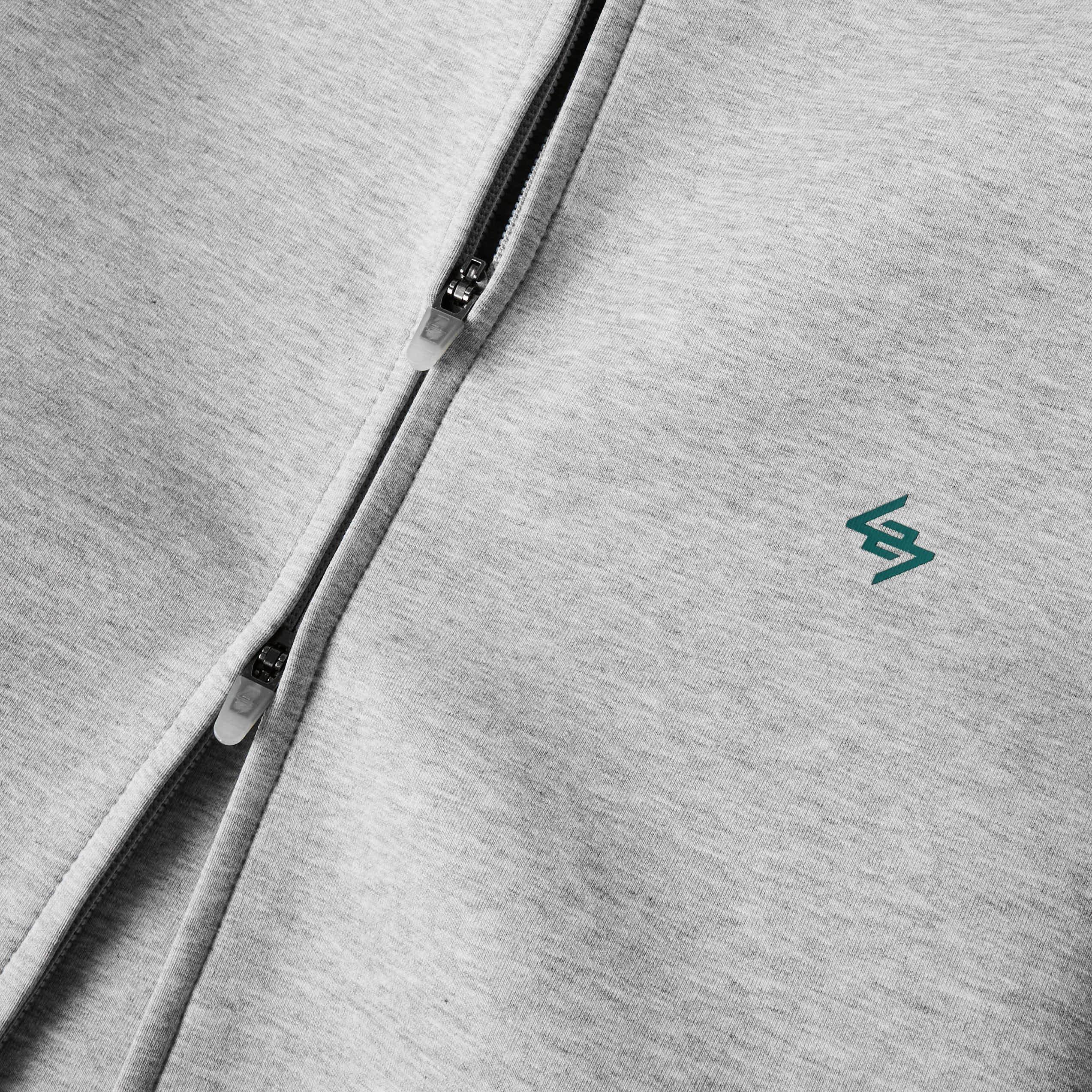 Grey Marl - Represent 247 - Men's Performance Hoodie - 5