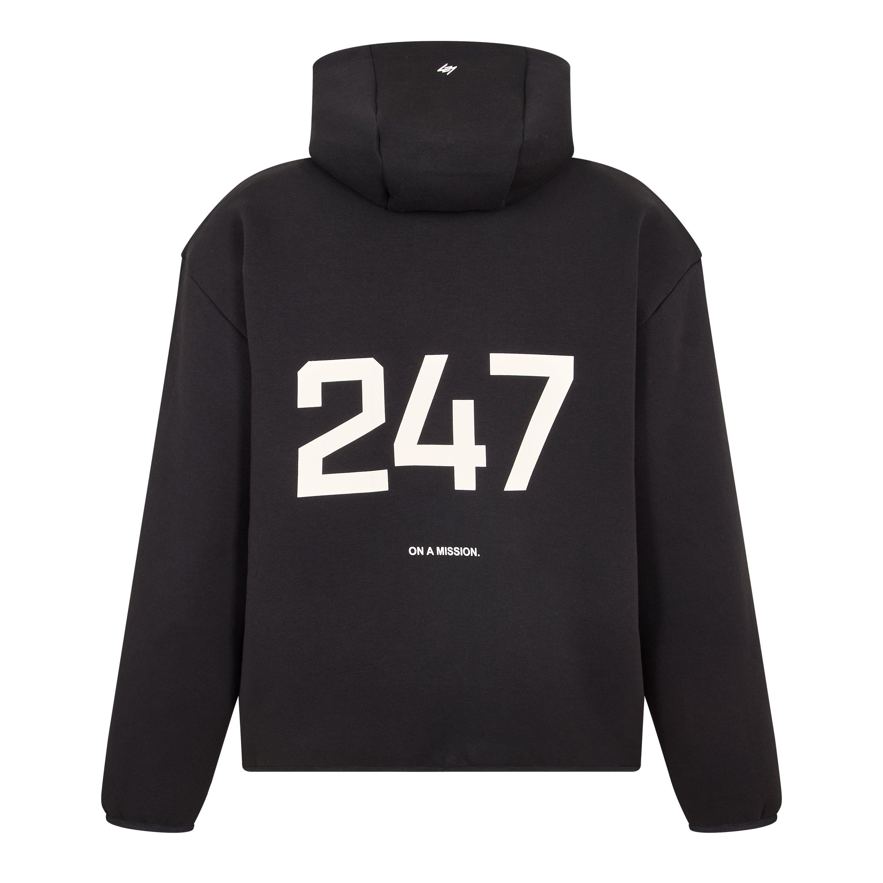 Jet Black - Represent 247 - R247 Numbers Zip Hd Sn63 - 2