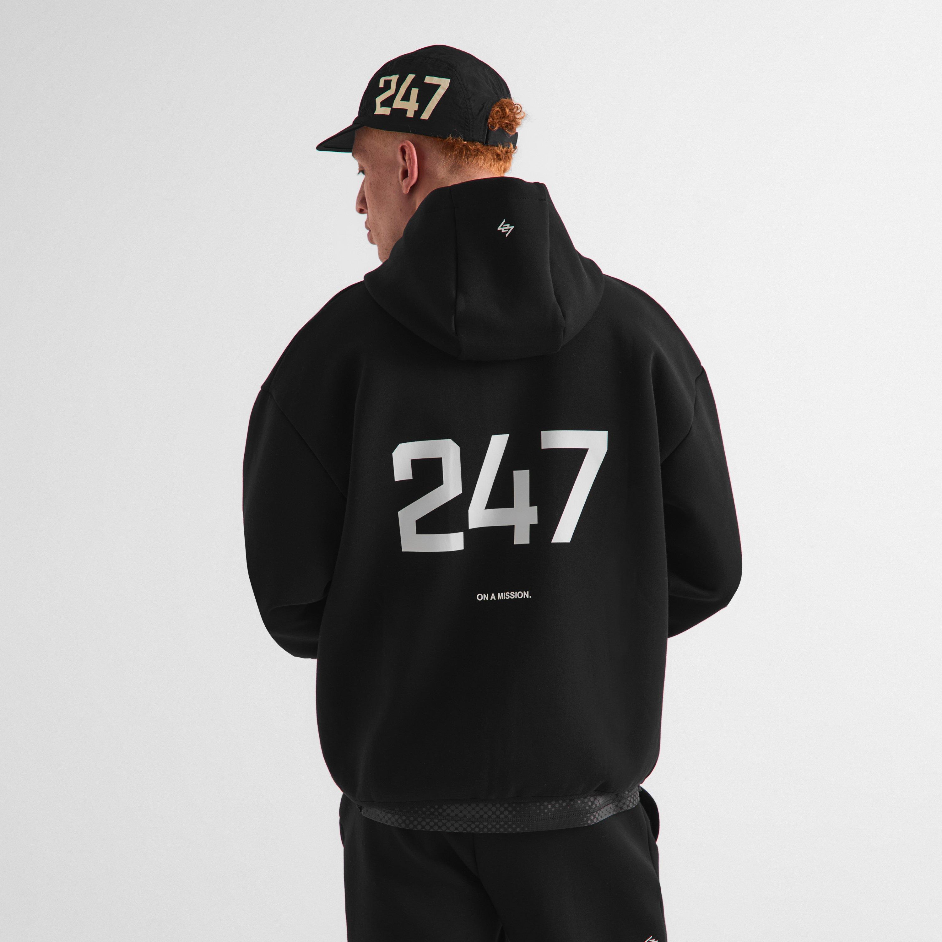Jet Black - Represent 247 - Men's Performance Hoodie - 4