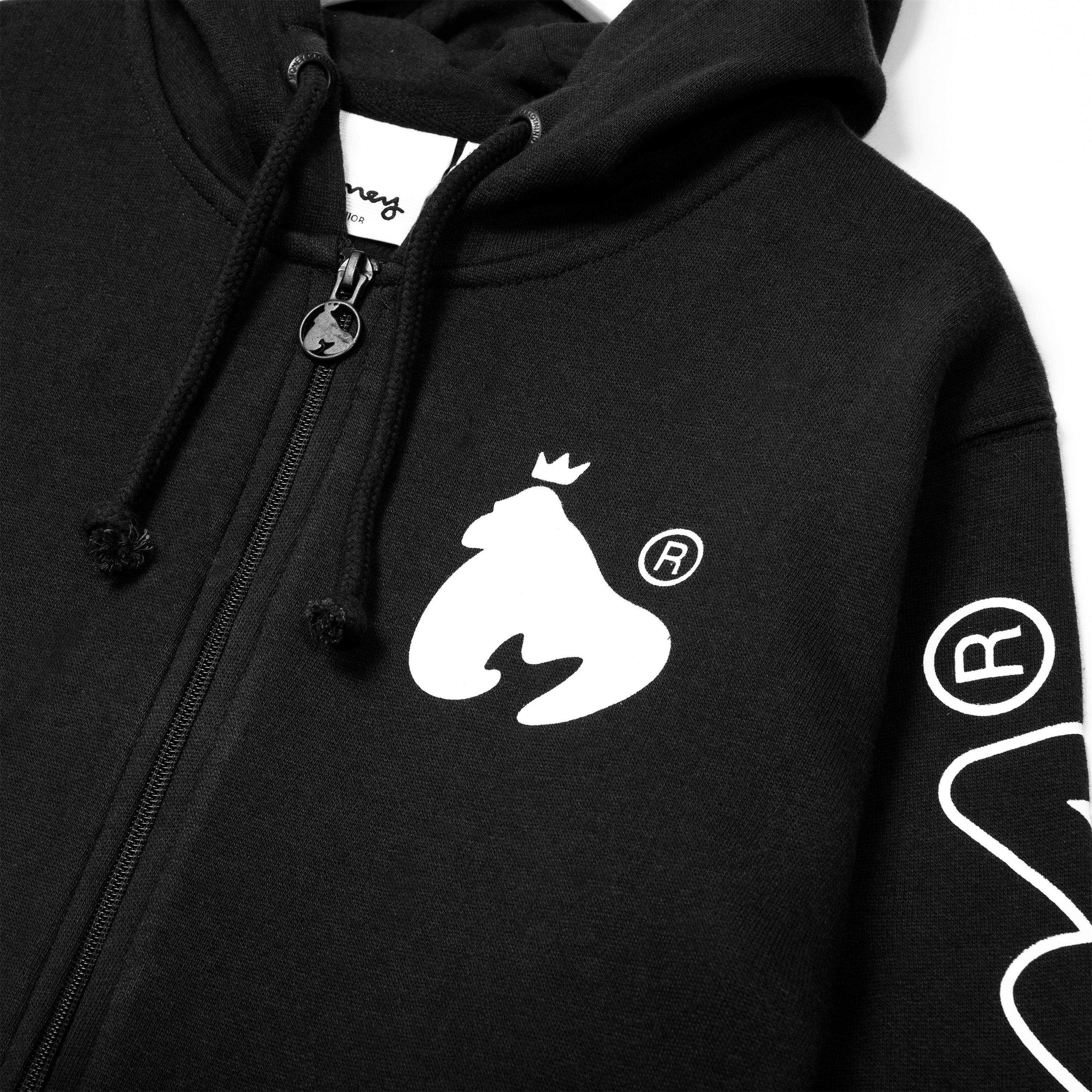 Negro - Money - Ape Sleeve Zip Hood Jnr - 3