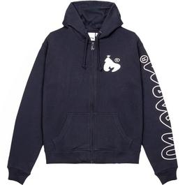 Money Ape Sleeve Zip Hood Jnr