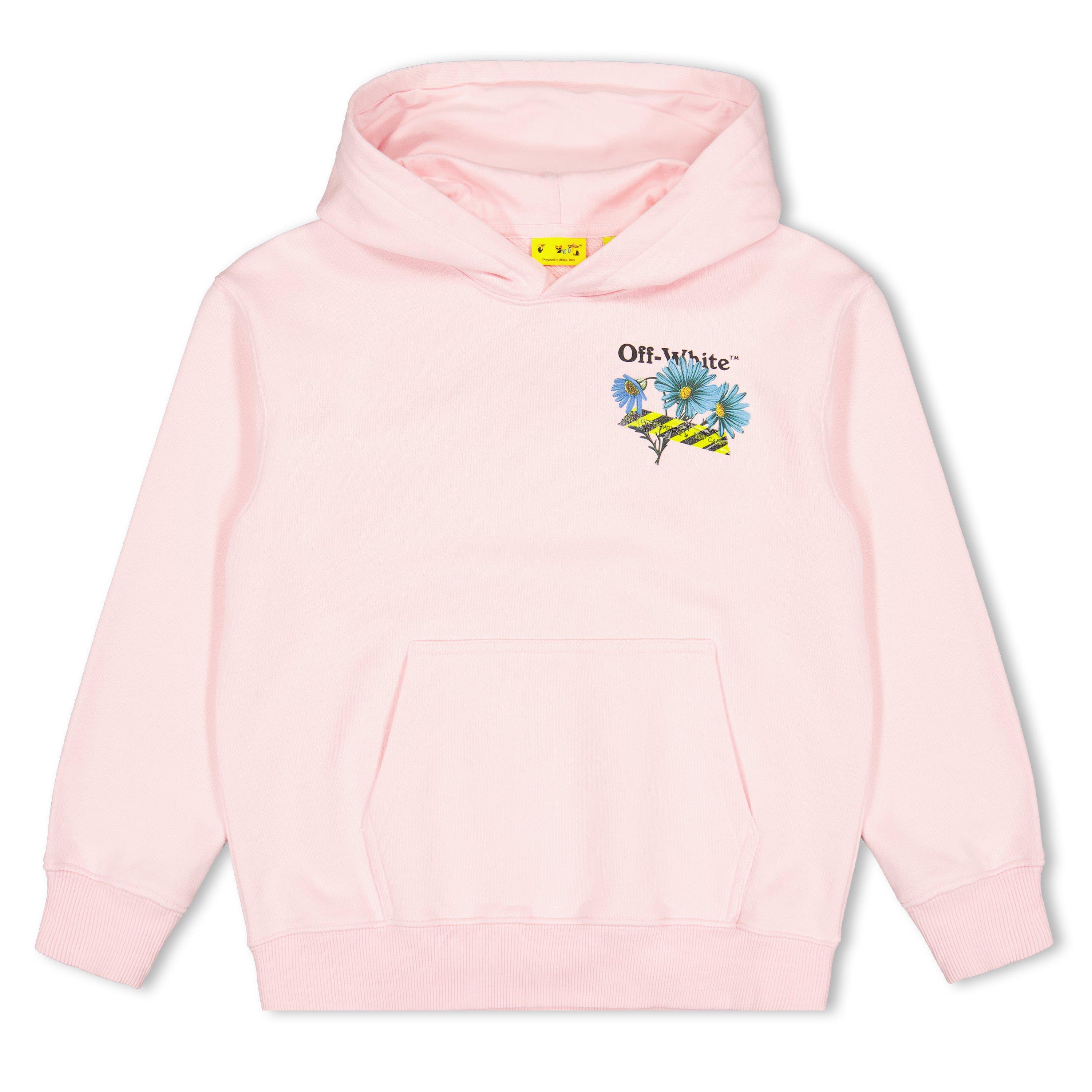 Pink 683 - Off White - Kids' Overhead Hoodie - 1