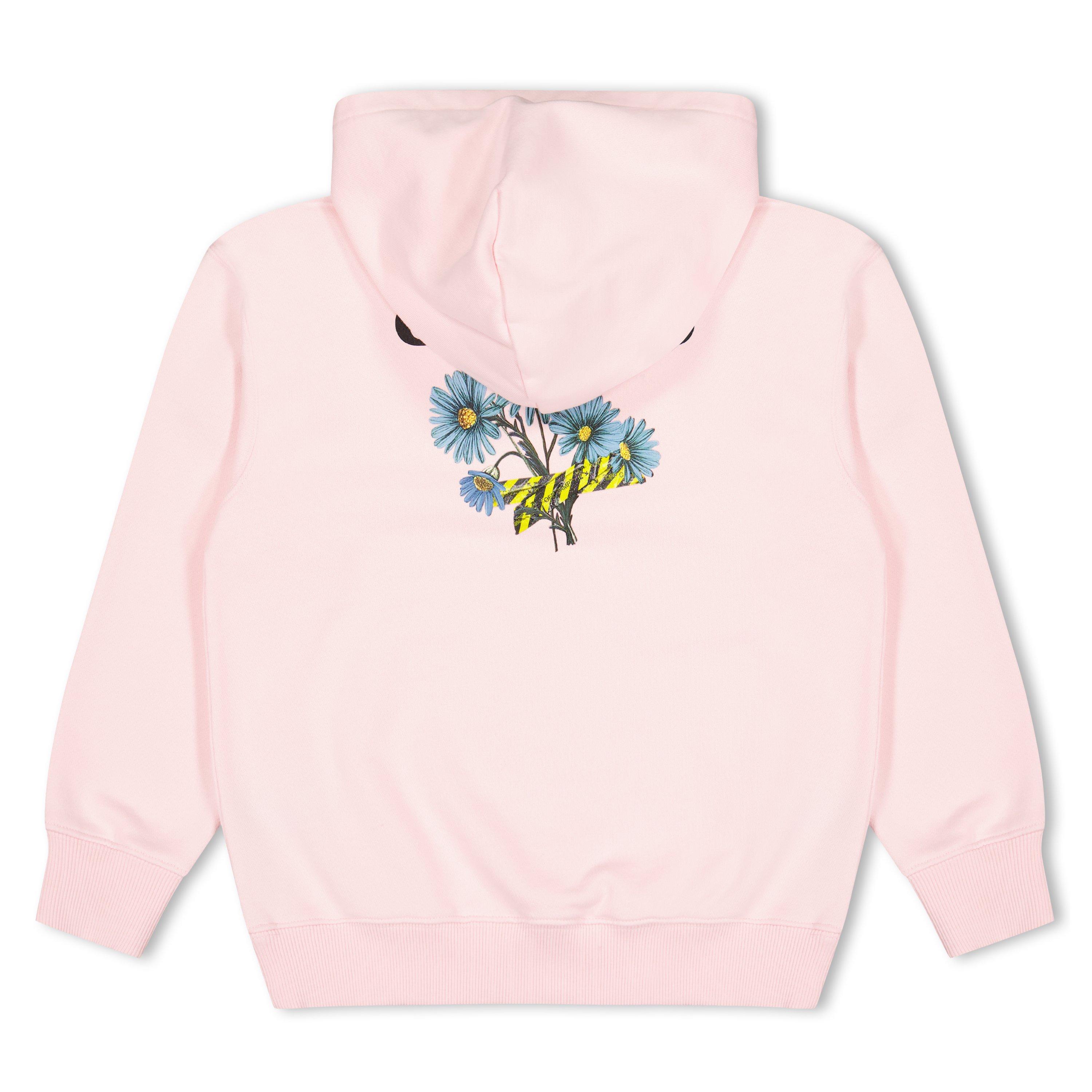 Pink 683 - Off White - Kids' Overhead Hoodie - 2