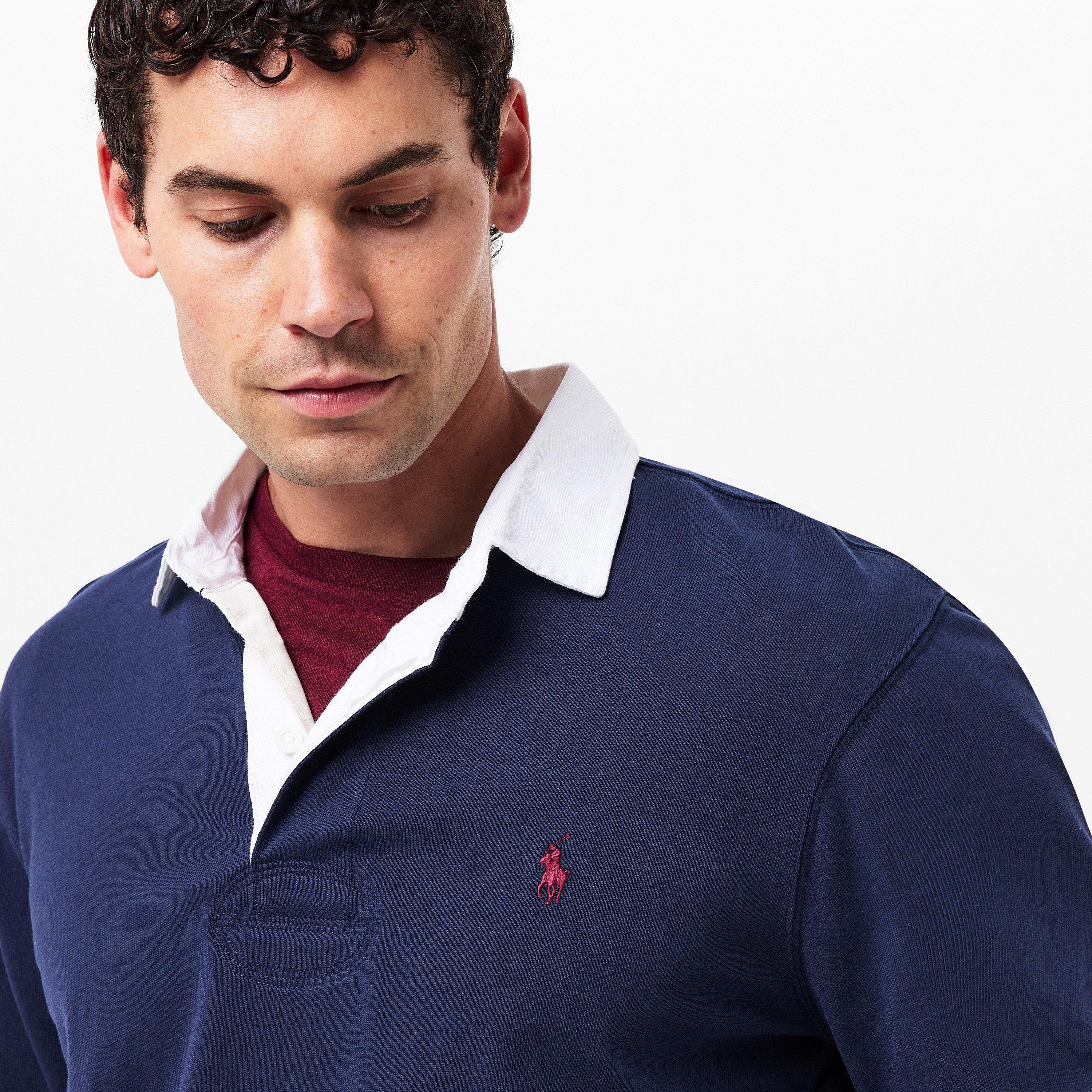 Newport Navy - Polo Ralph Lauren - Men's Rugby Polo Shirt - 5