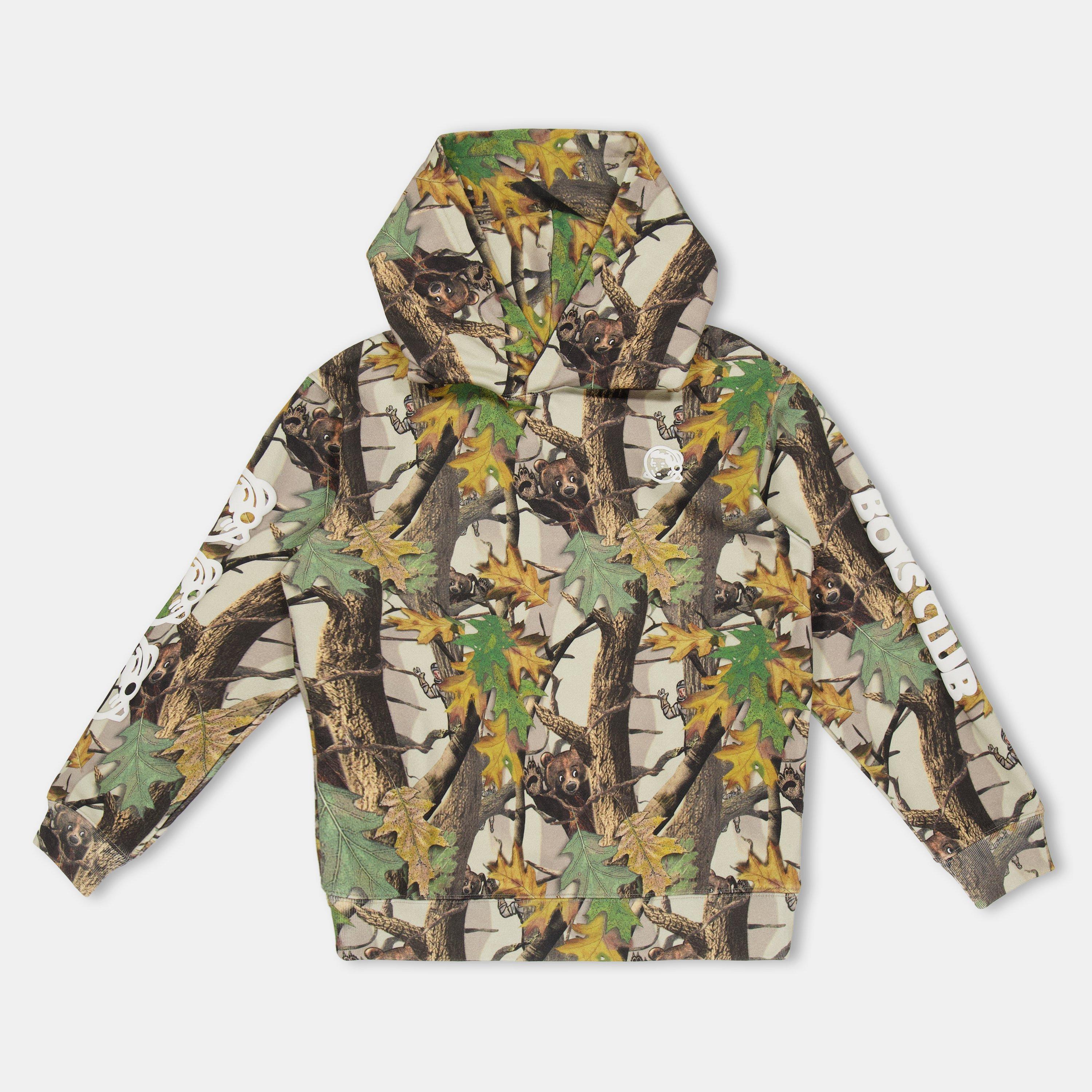 Billionaire Boys Club  Kids ' Over The Head Hoodie -  Camo - 16Y
