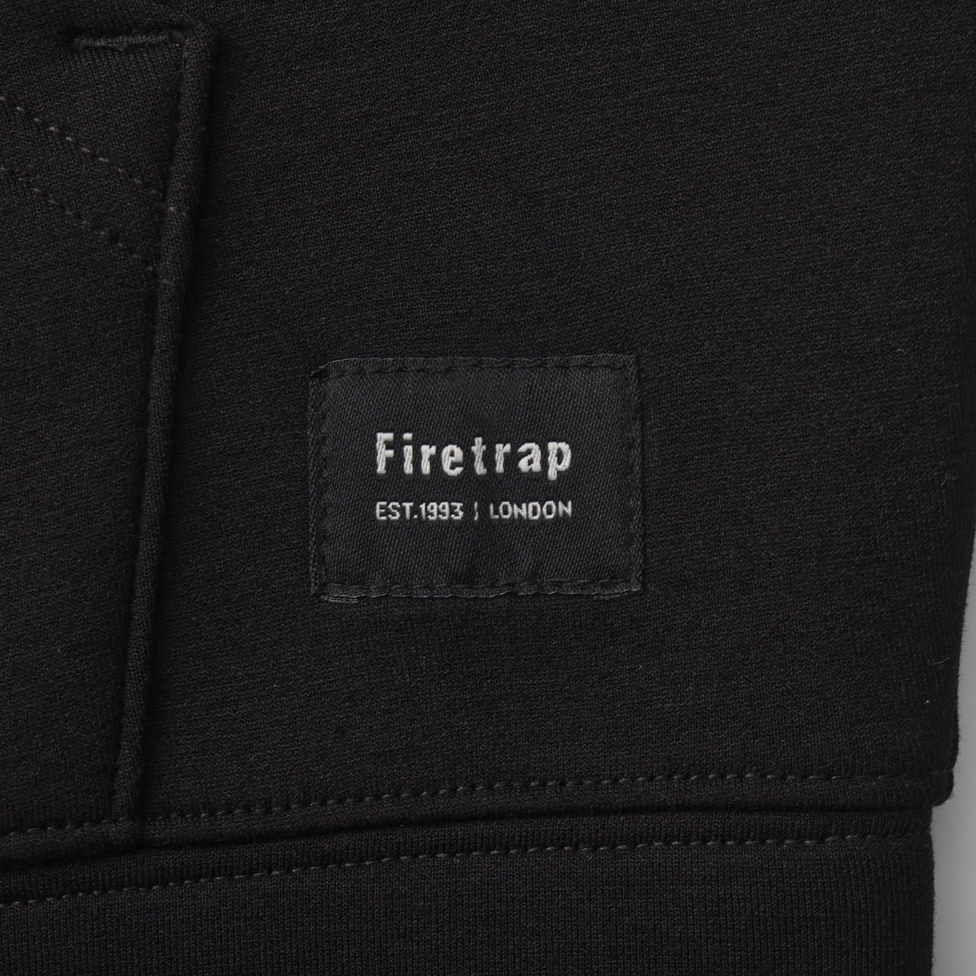 Nero - Firetrap - Scuba Hoody Mens - 4