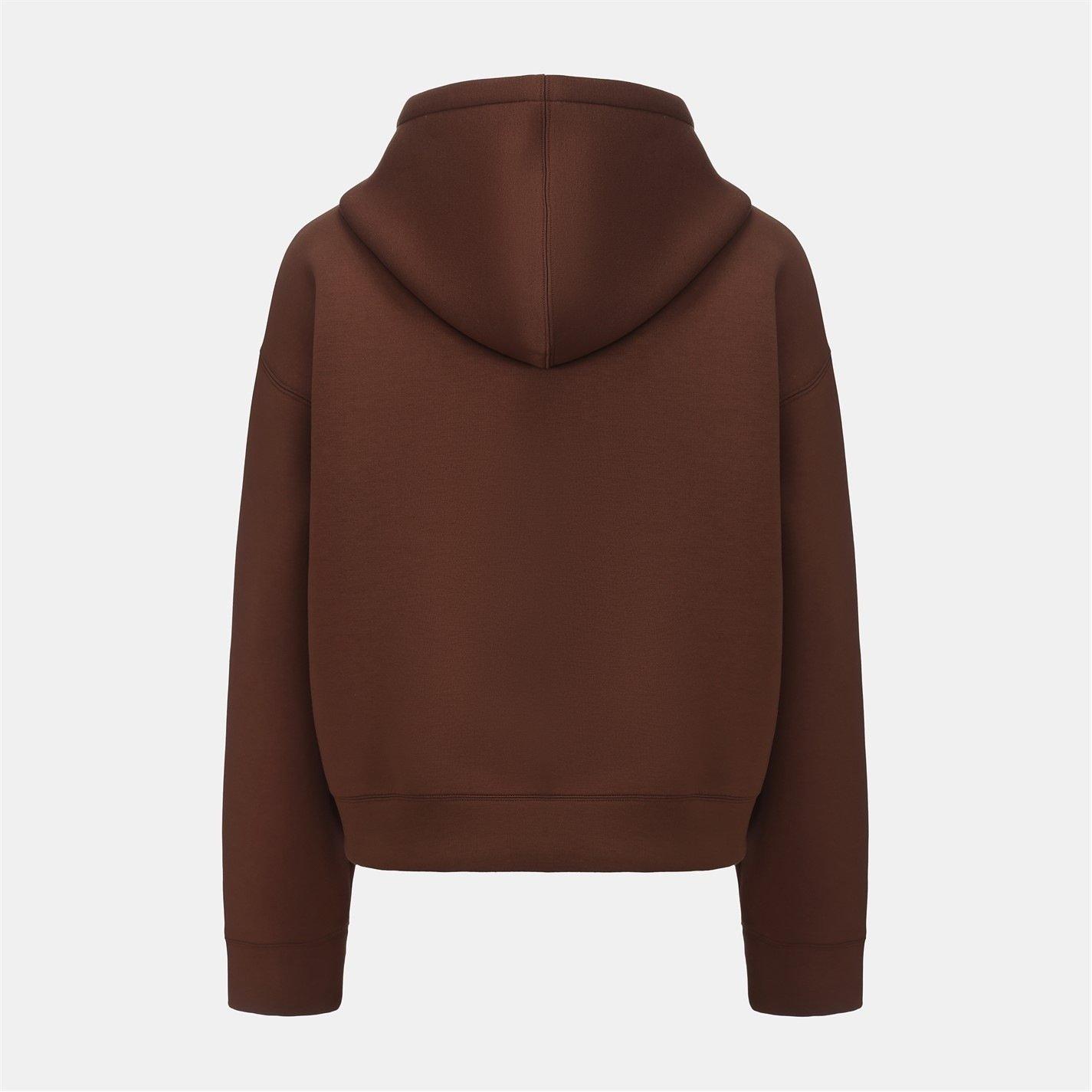 Brown - Firetrap - Scuba Full Zip Hoody Mens - 2