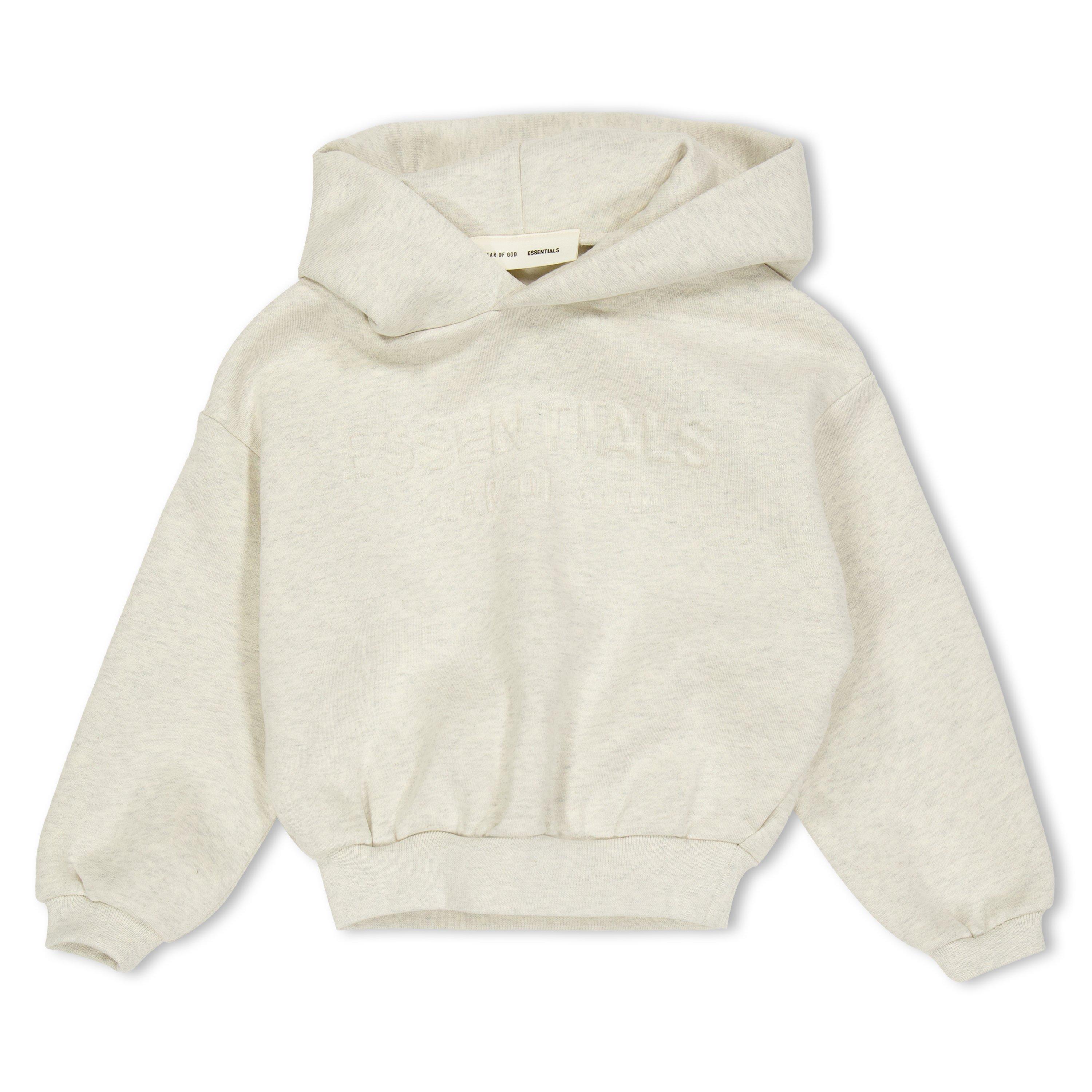 Oatmeal Heather - Fear Of God Essentials - Unisex Kids' Overhead Hoodie - 1