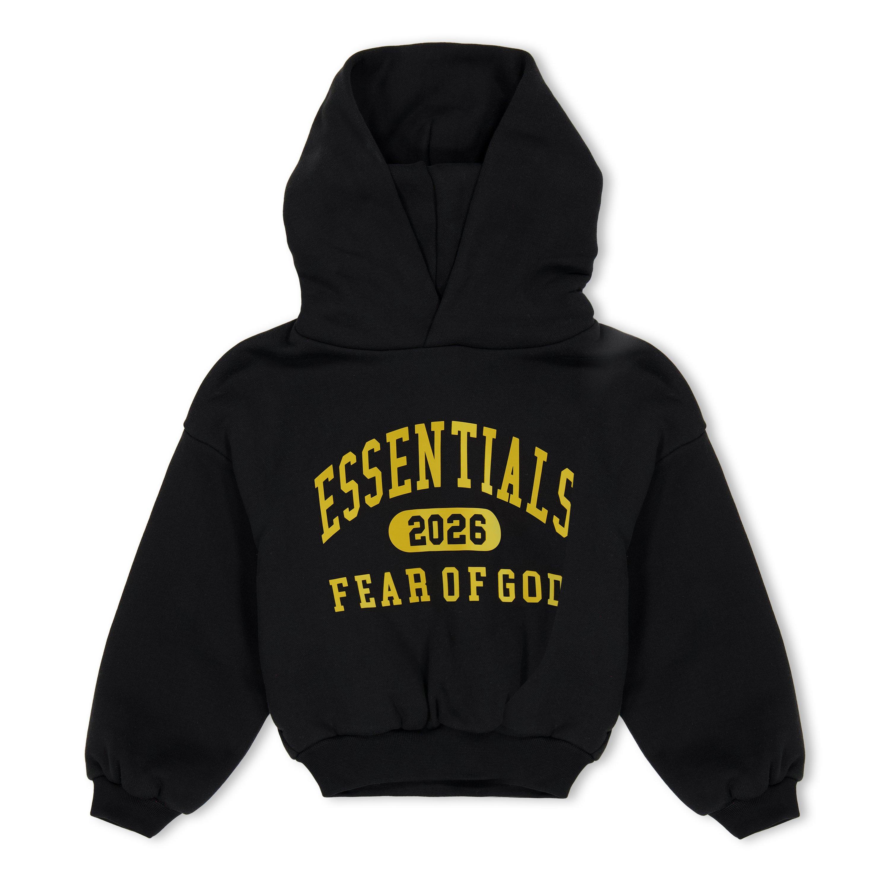 Vintage Black - Fear Of God Essentials - Unisex Kids' Overhead Hoodie - 1