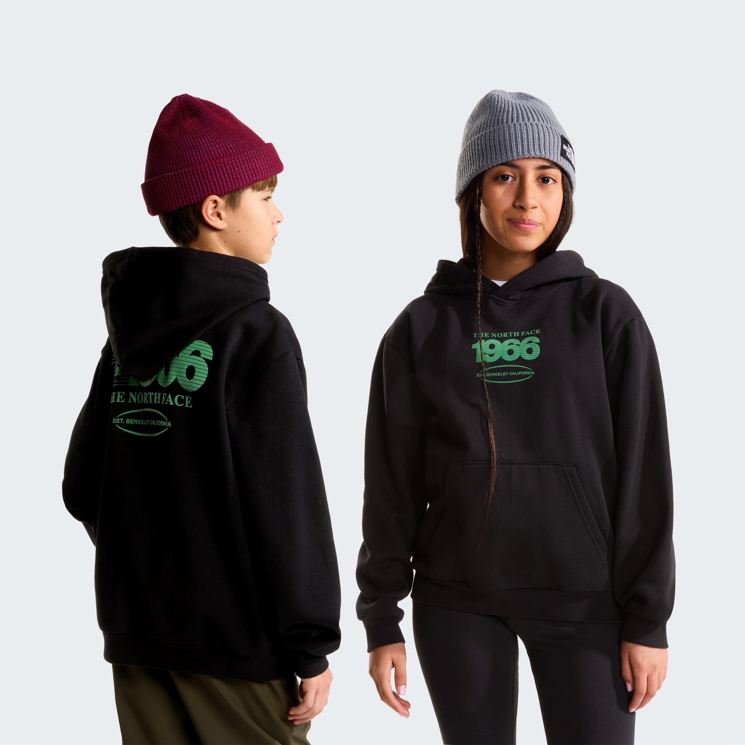 TNF Black JK3 - The North Face - TNF Juniors Track Relaxed Graphic Hoodie - 5