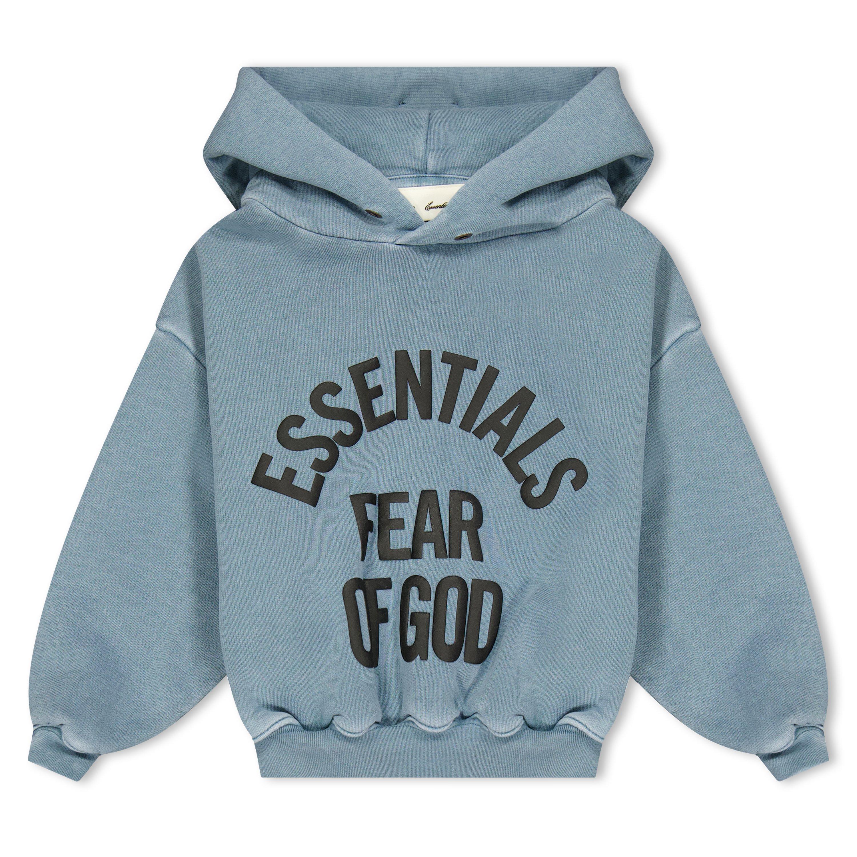 Fear Of God Essentials  Kids ' Overhead Hoodie - Faded Coastal - 10Y
