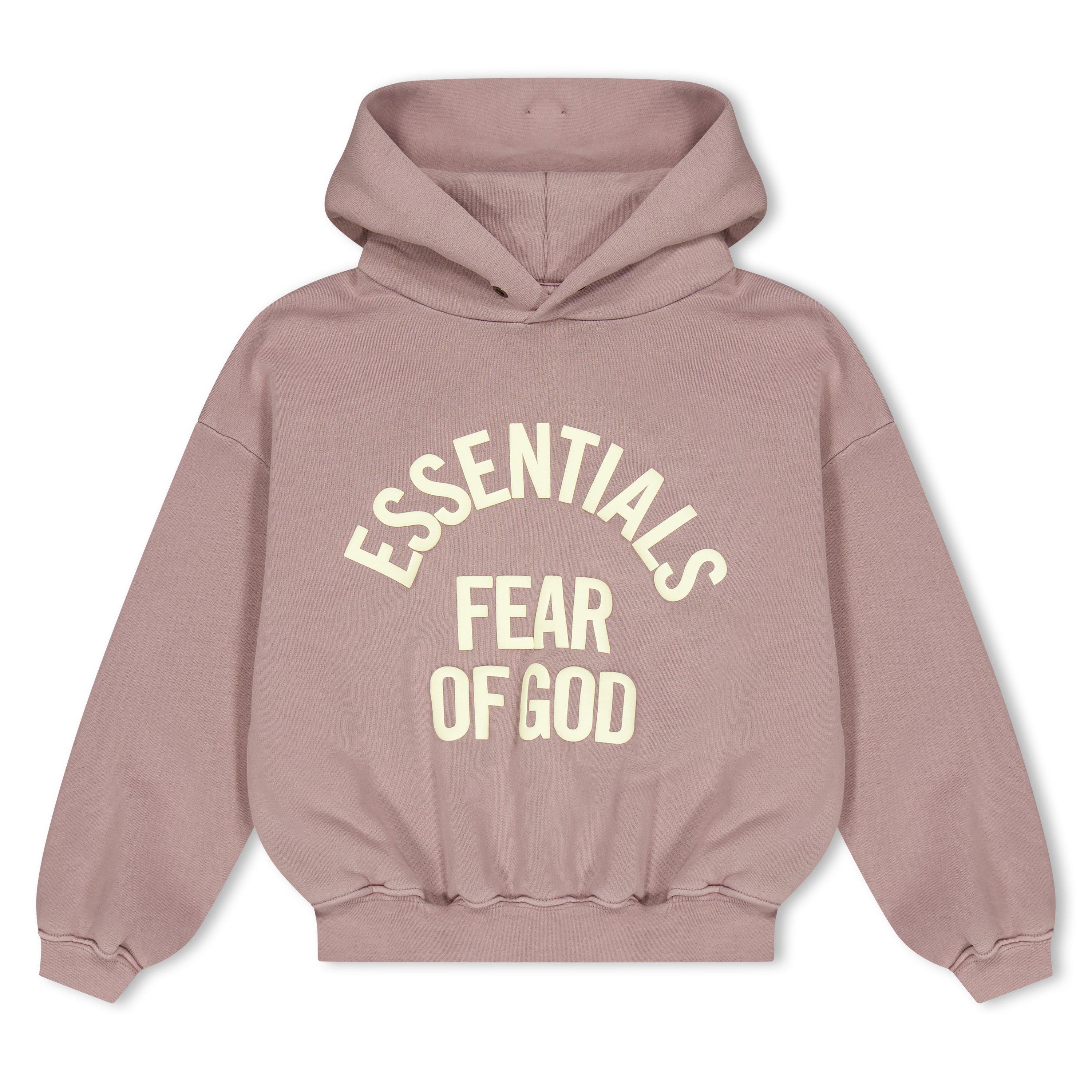 Fear Of God Essentials  Kids ' Overhead Hoodie - Faded Mauve - 10Y