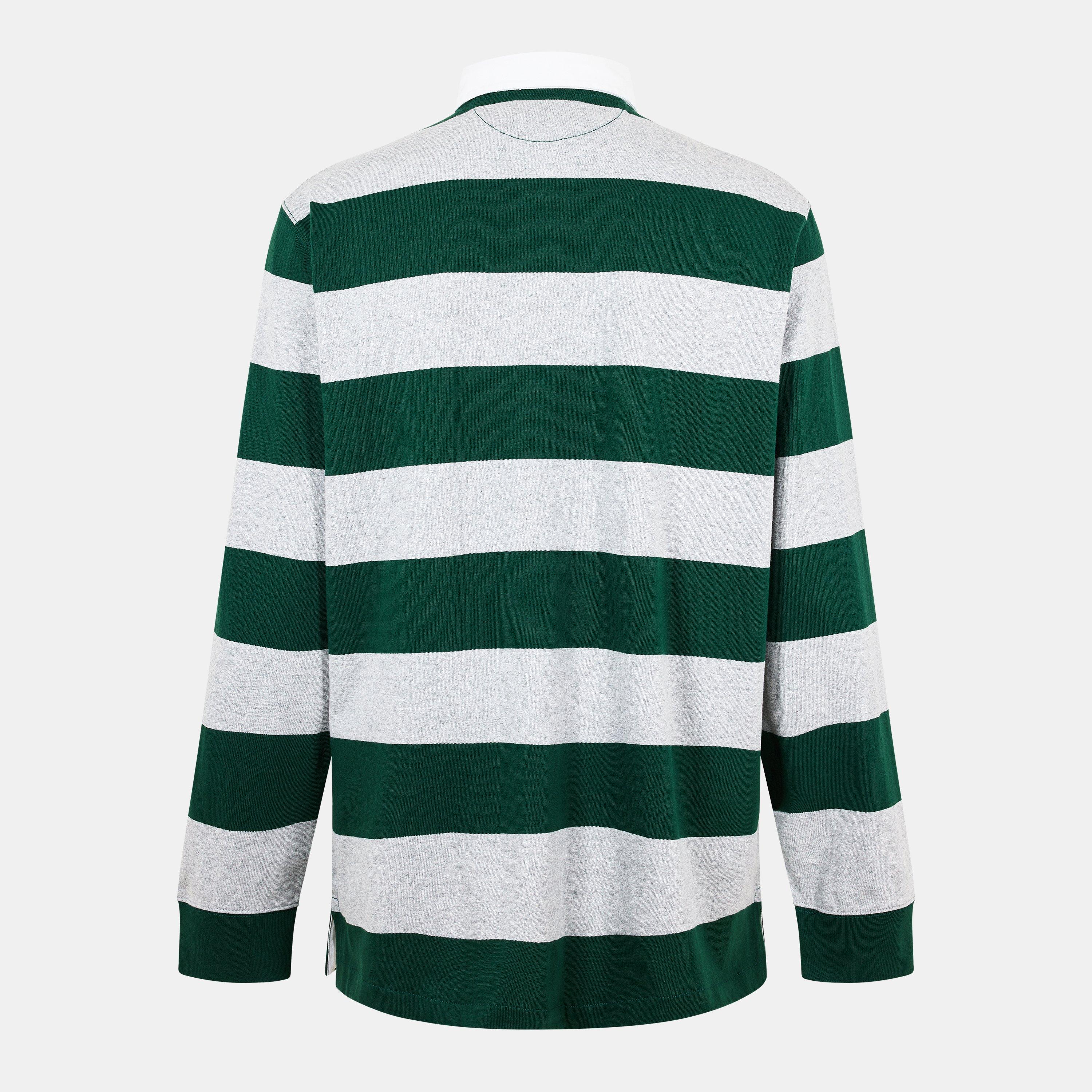 VintgePine/Gry - Polo Ralph Lauren - Men's Rugby Polo Shirt - 2