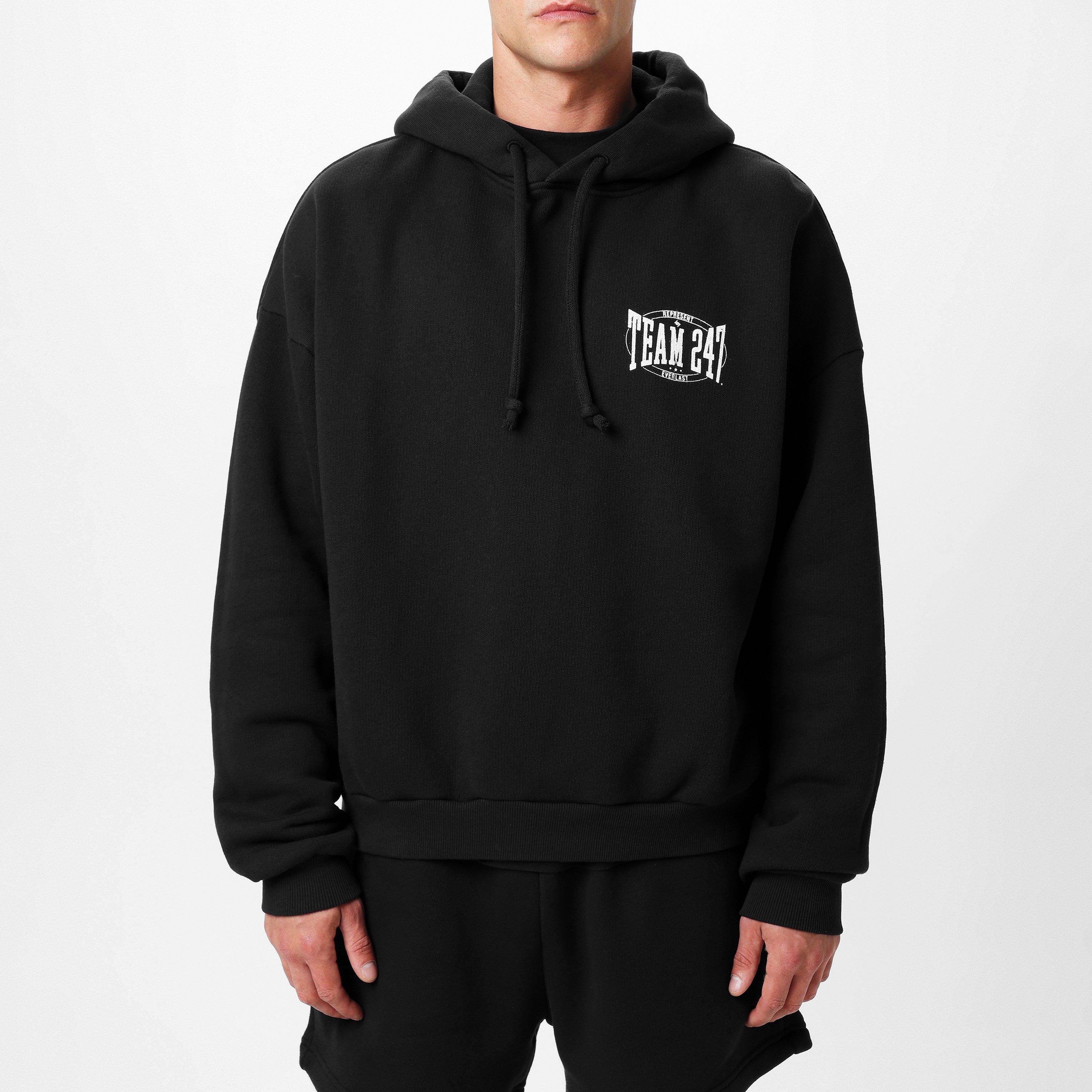 Off Black - Represent 247 - X Everlast Team 247 Performance Hoodie - 1