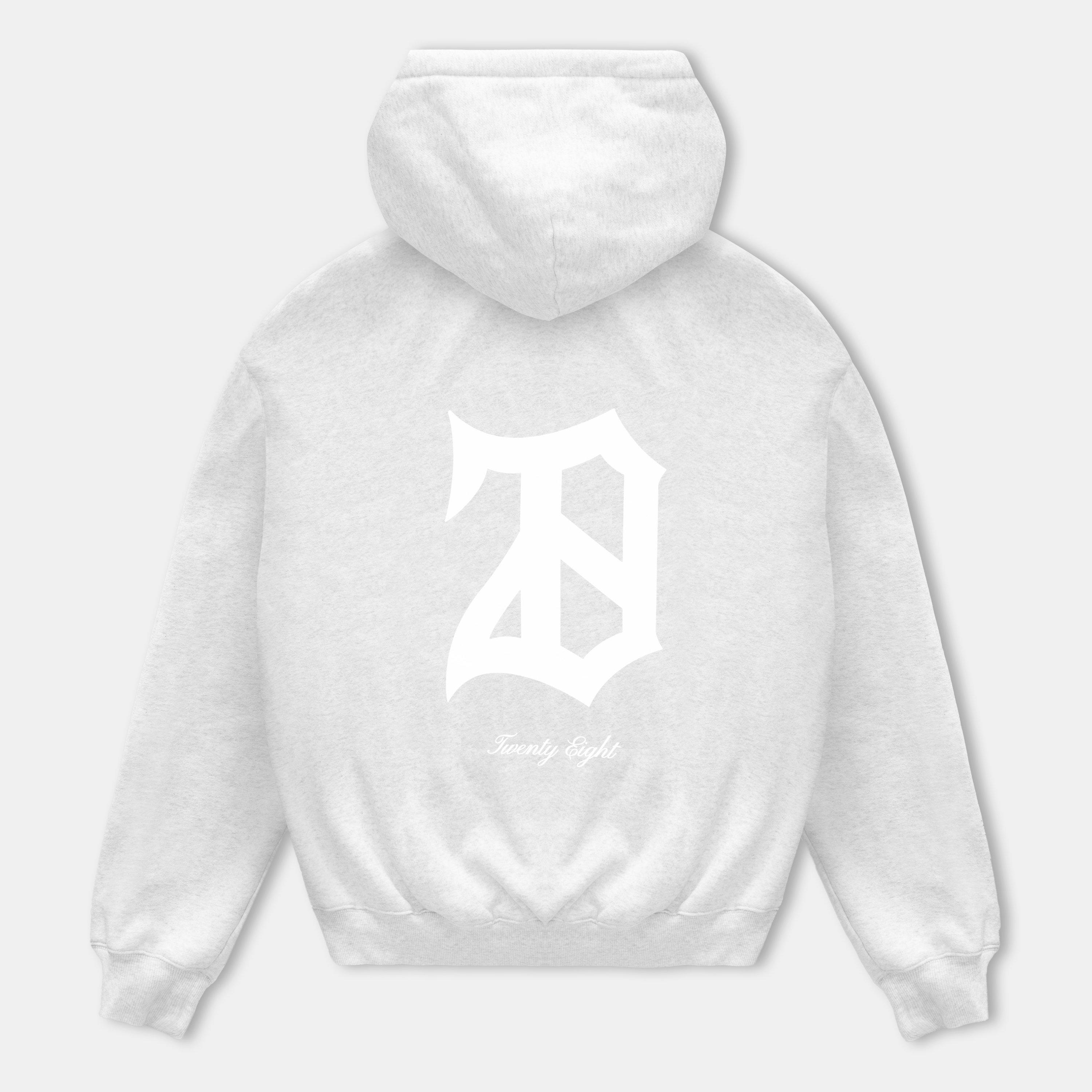 Grey - 28 Club - Men's Gym Performance Hoodie - 2