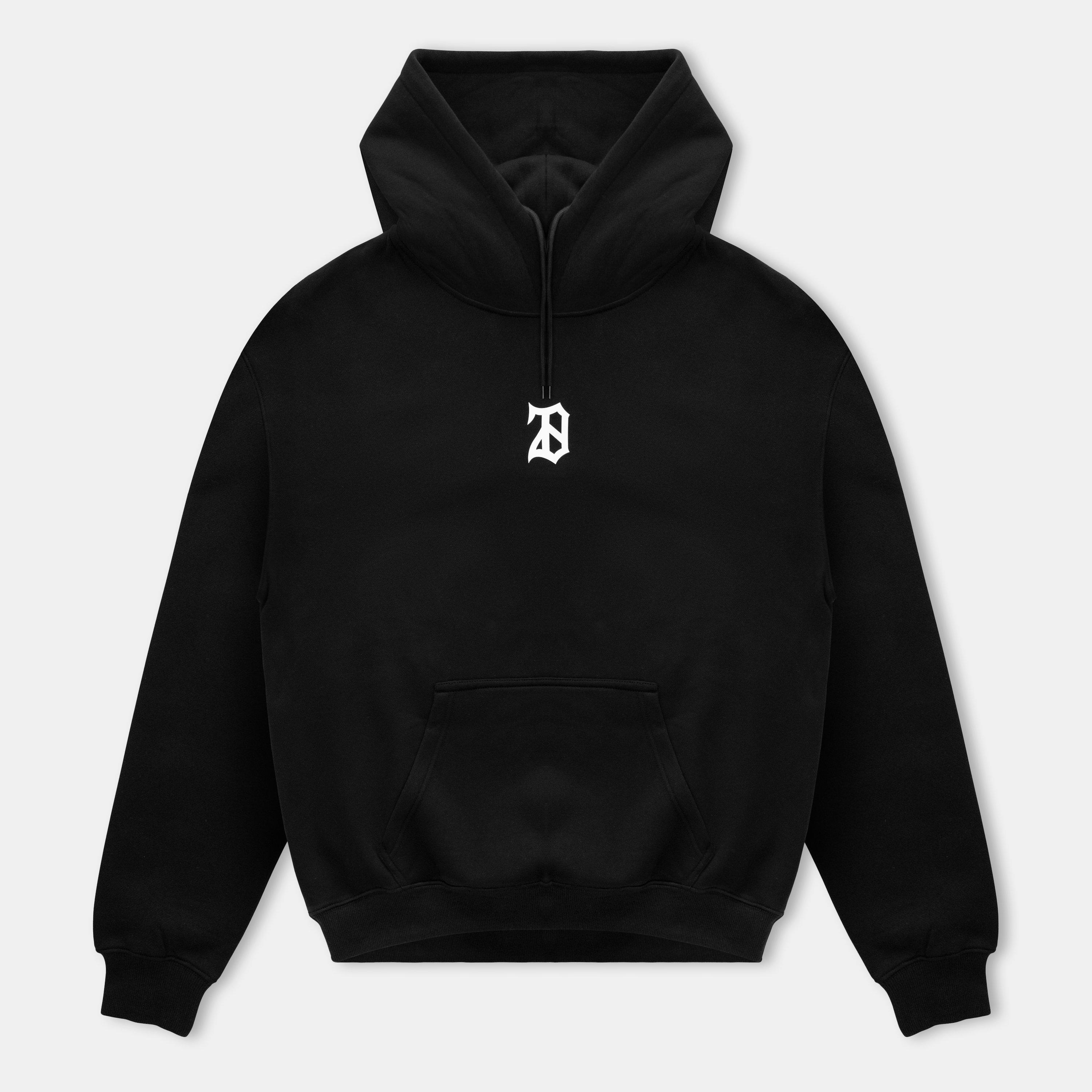 Black - 28 Club - Men's Gym Performance Hoodie - 1