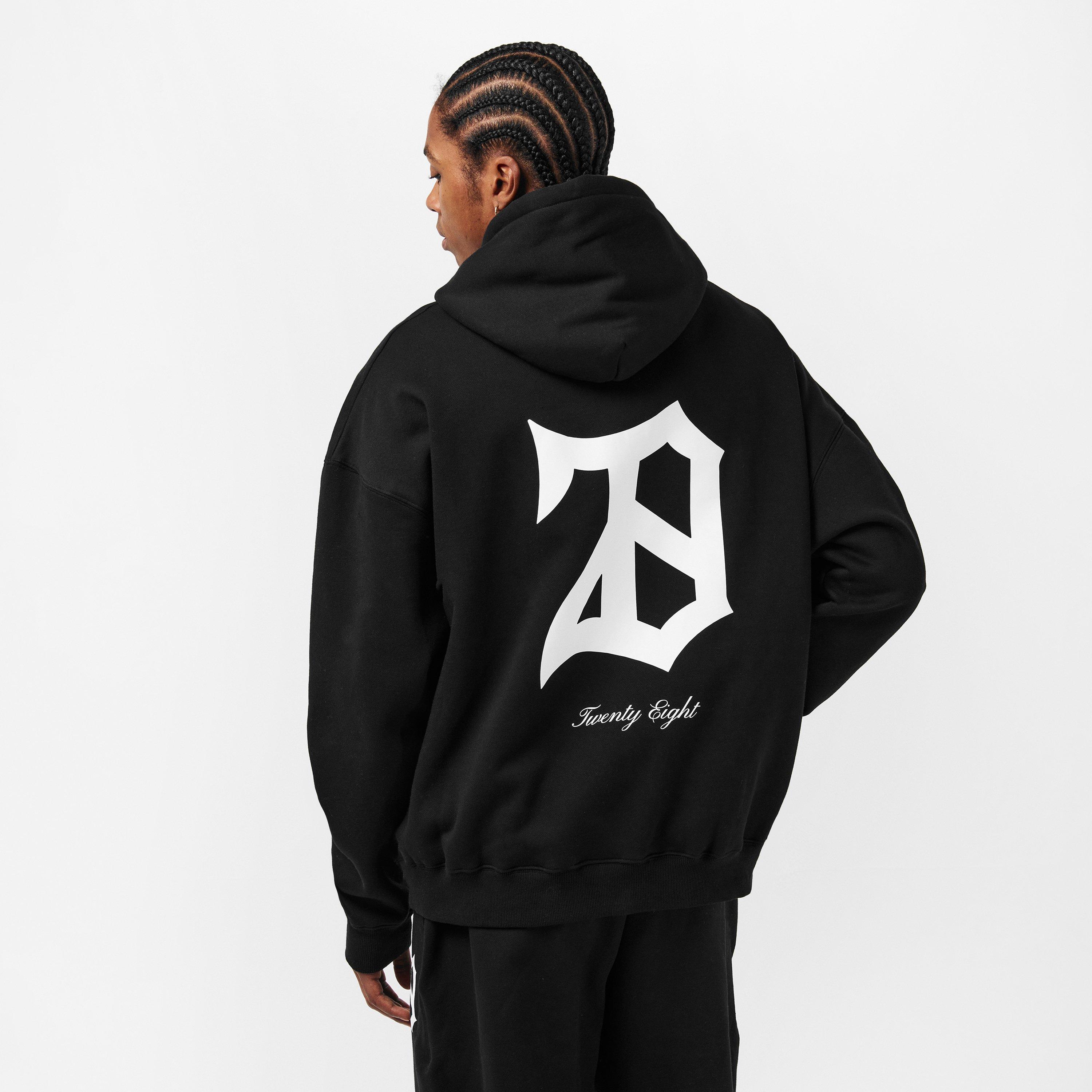 Black - 28 Club - Men's Gym Performance Hoodie - 4