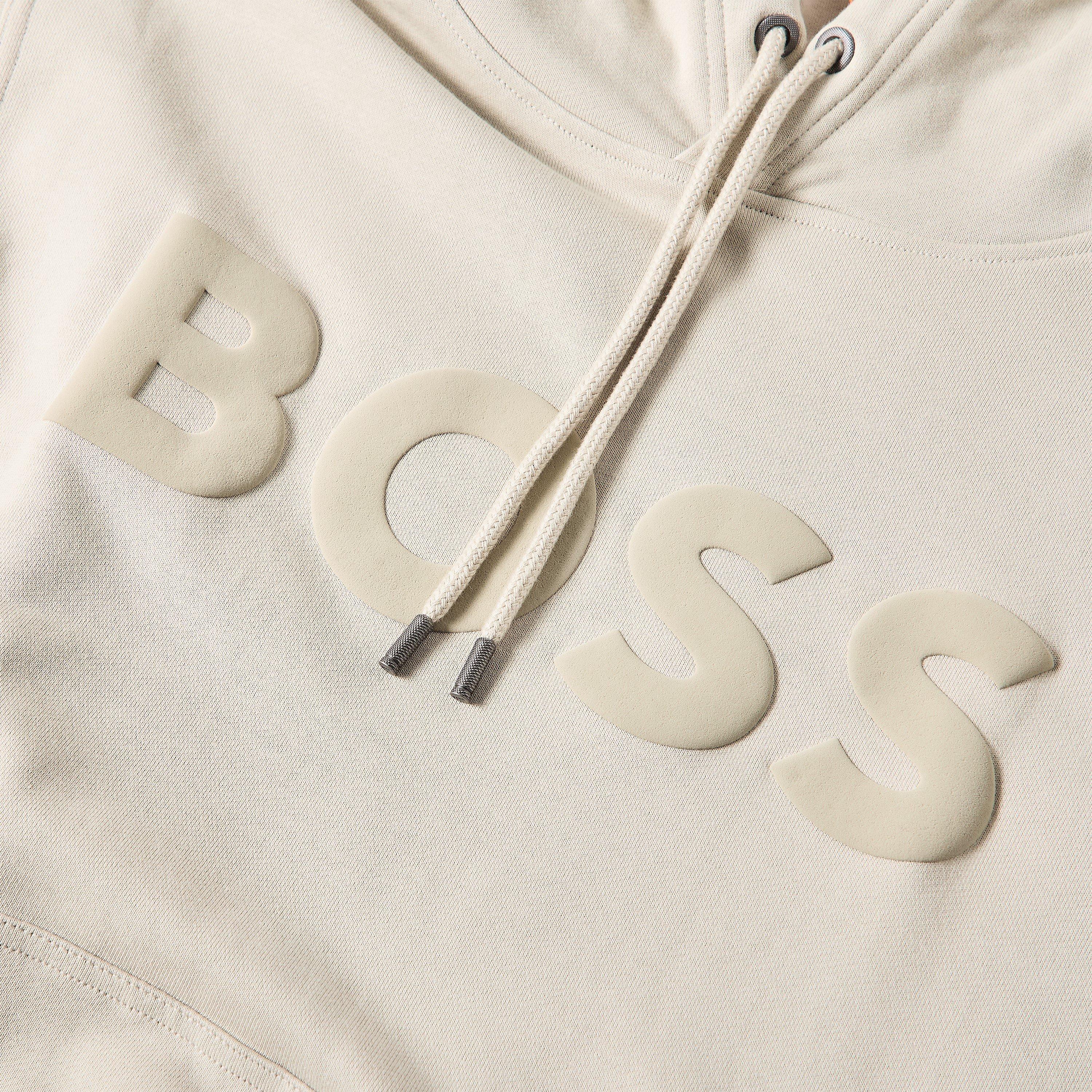 Light Beige - Boss - Men's Webasic Pull Over Hoodie - 3