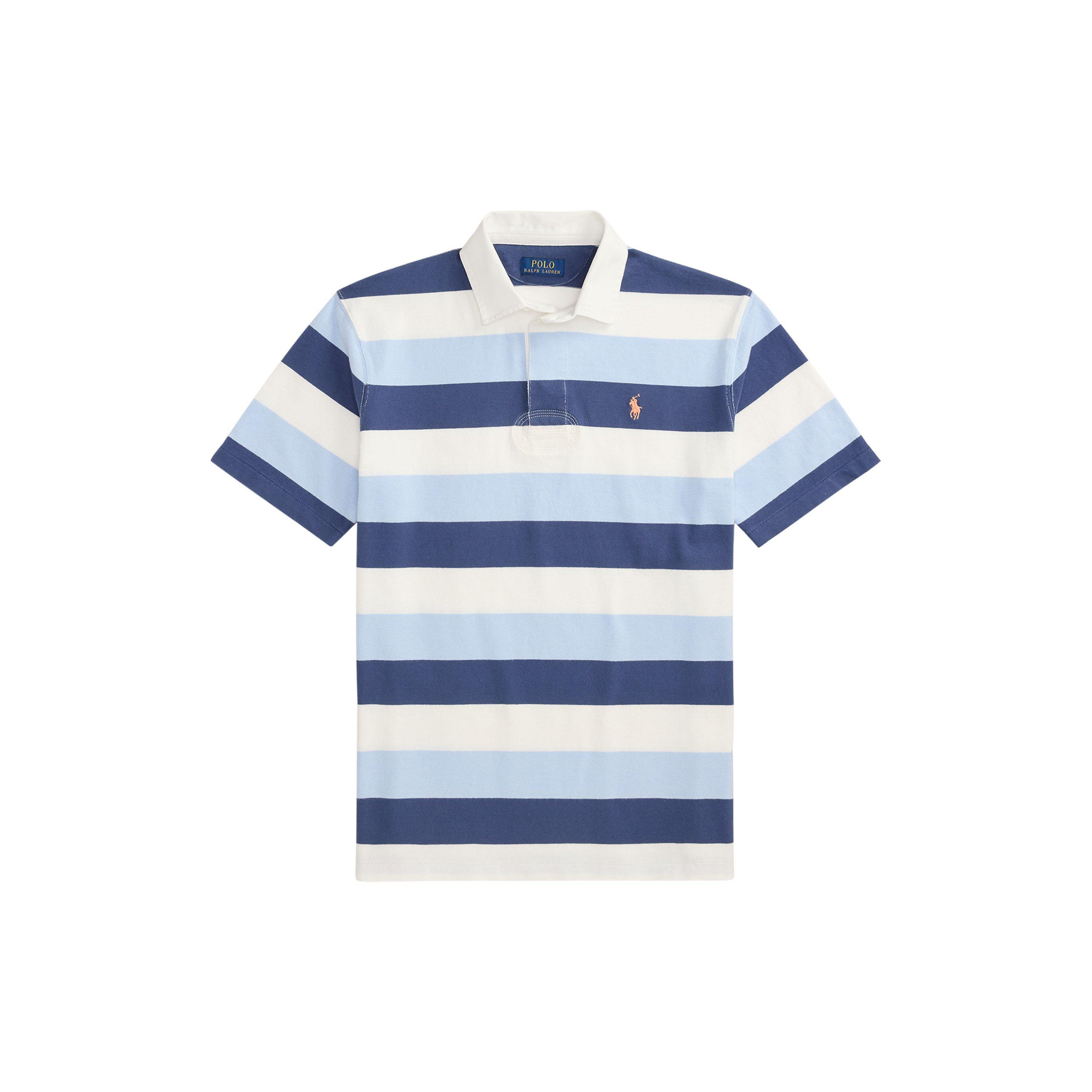 Office Blue - Polo Ralph Lauren - Men's Rugby Polo Shirt - 1