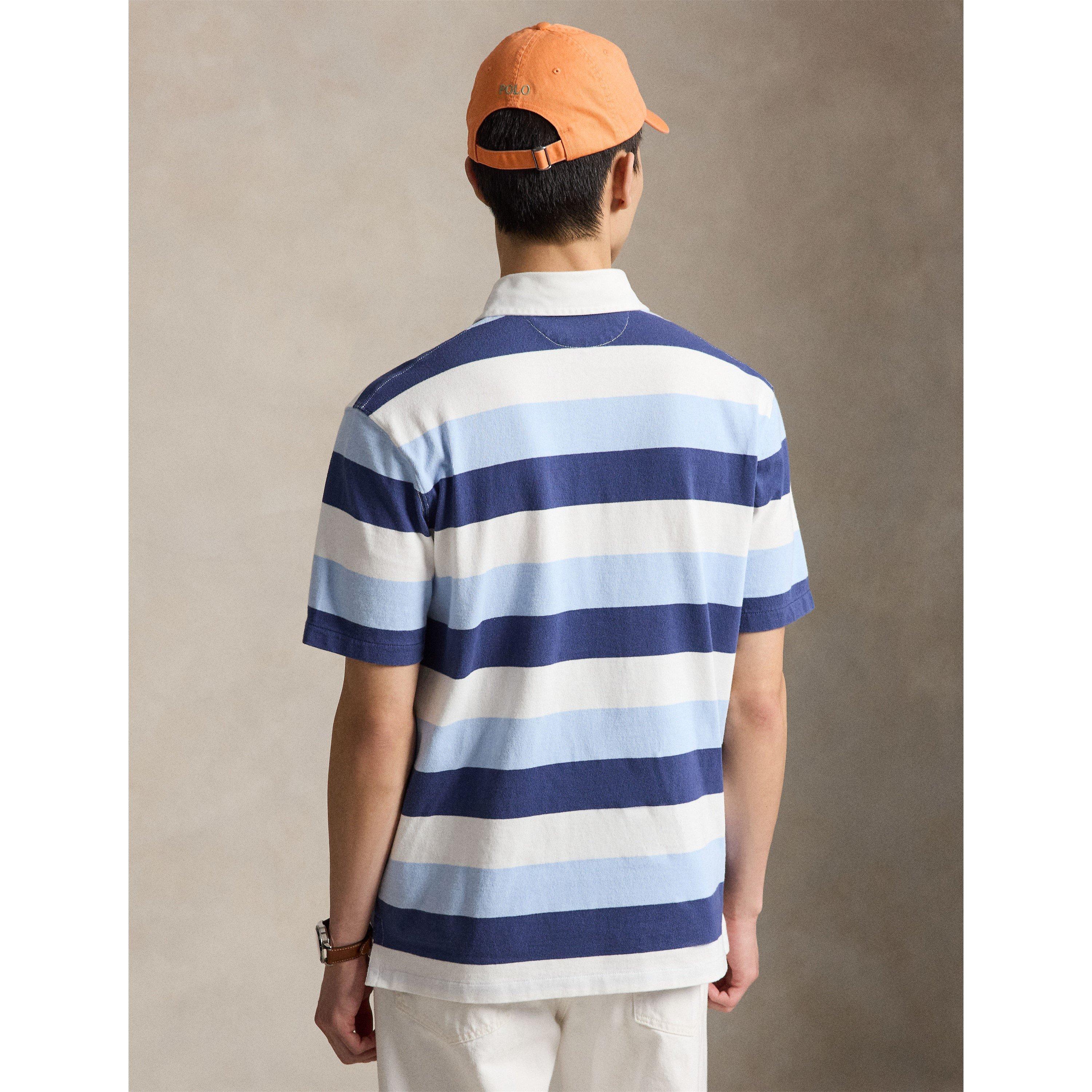 Office Blue - Polo Ralph Lauren - Men's Rugby Polo Shirt - 3