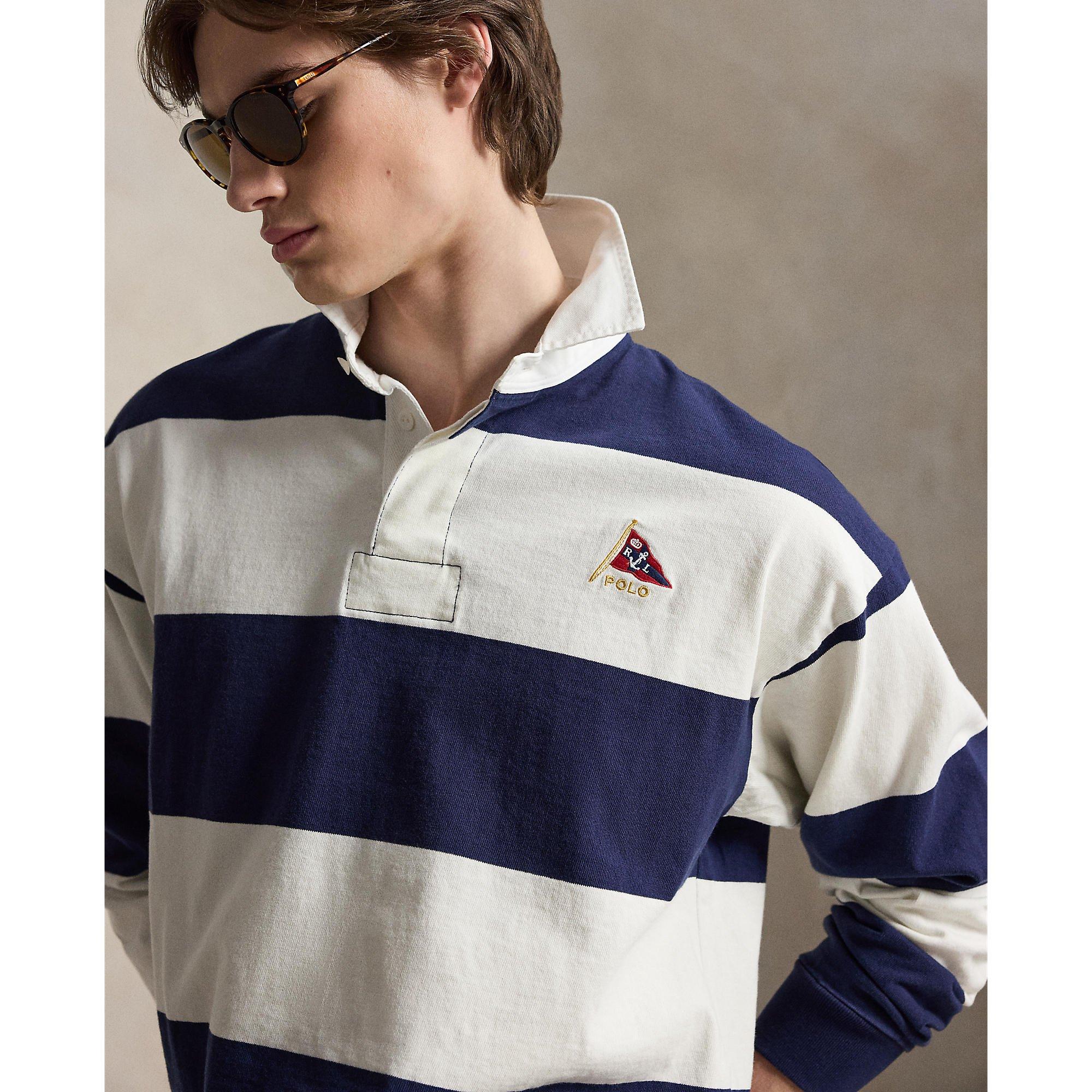 Newport Navy - Polo Ralph Lauren - Men's Rugby Polo Shirt - 4