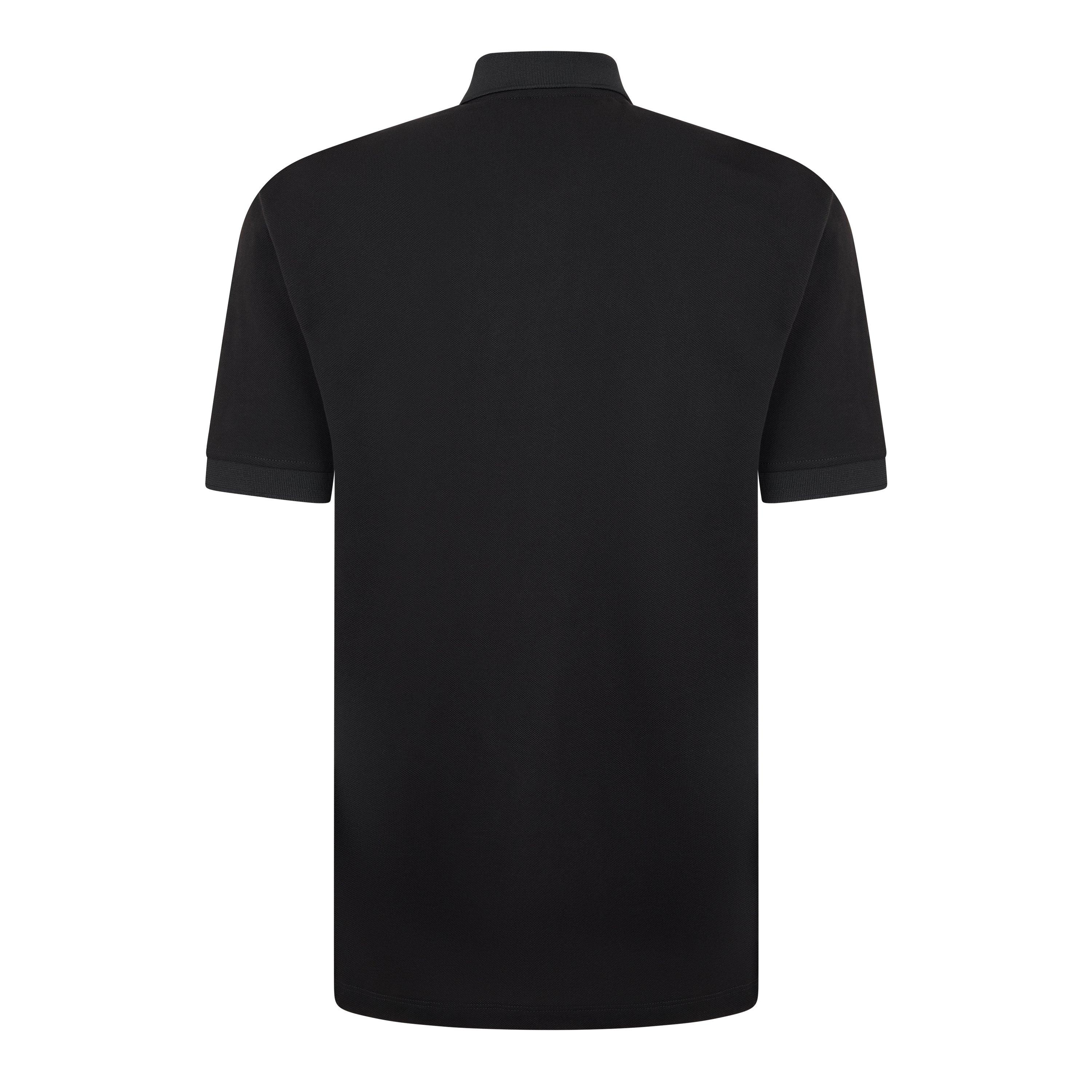 Black - Armani Exchange - Men's Short Sleeve Polo Shirt - 2