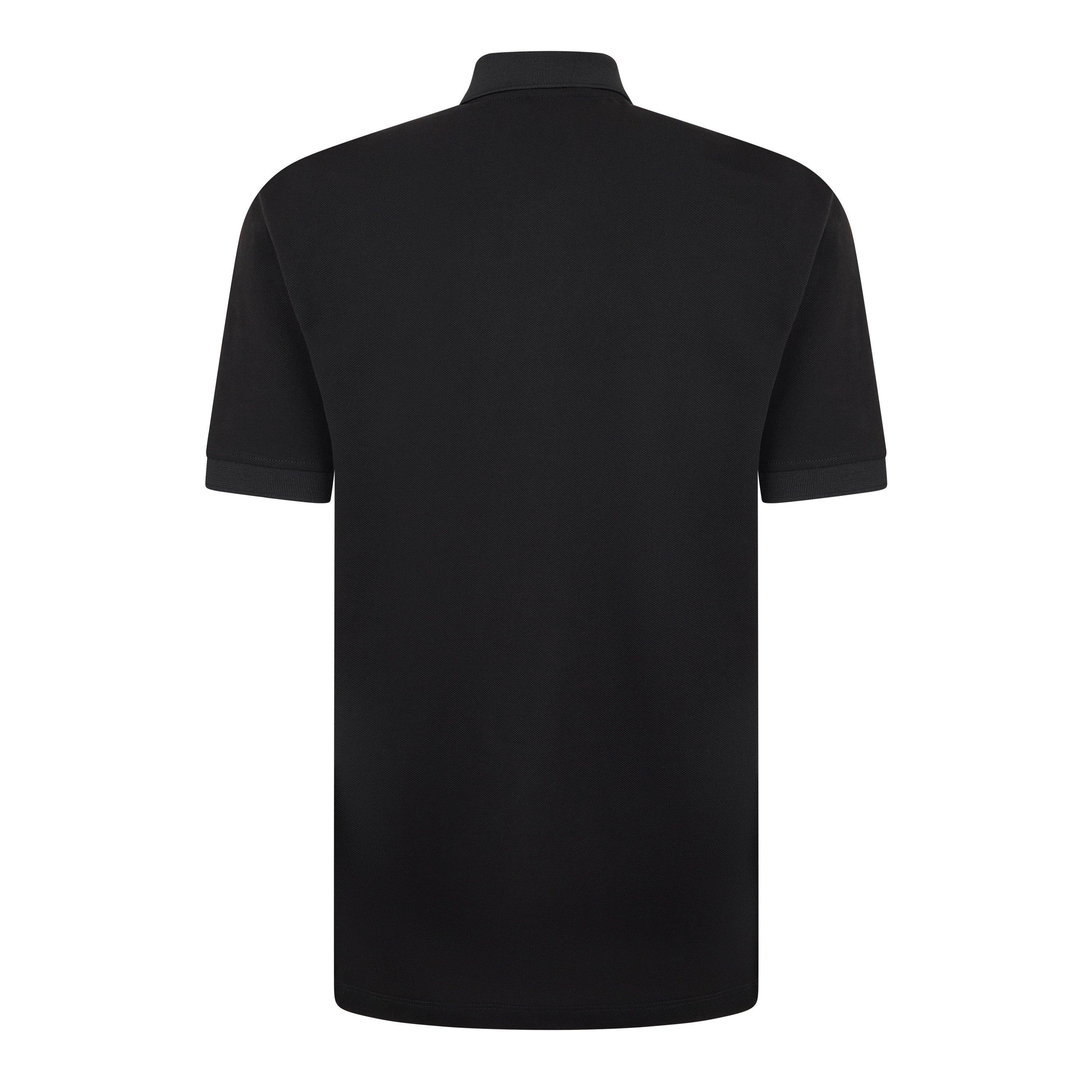 Black - Armani Exchange - Men's Short Sleeve Polo Shirt - 3