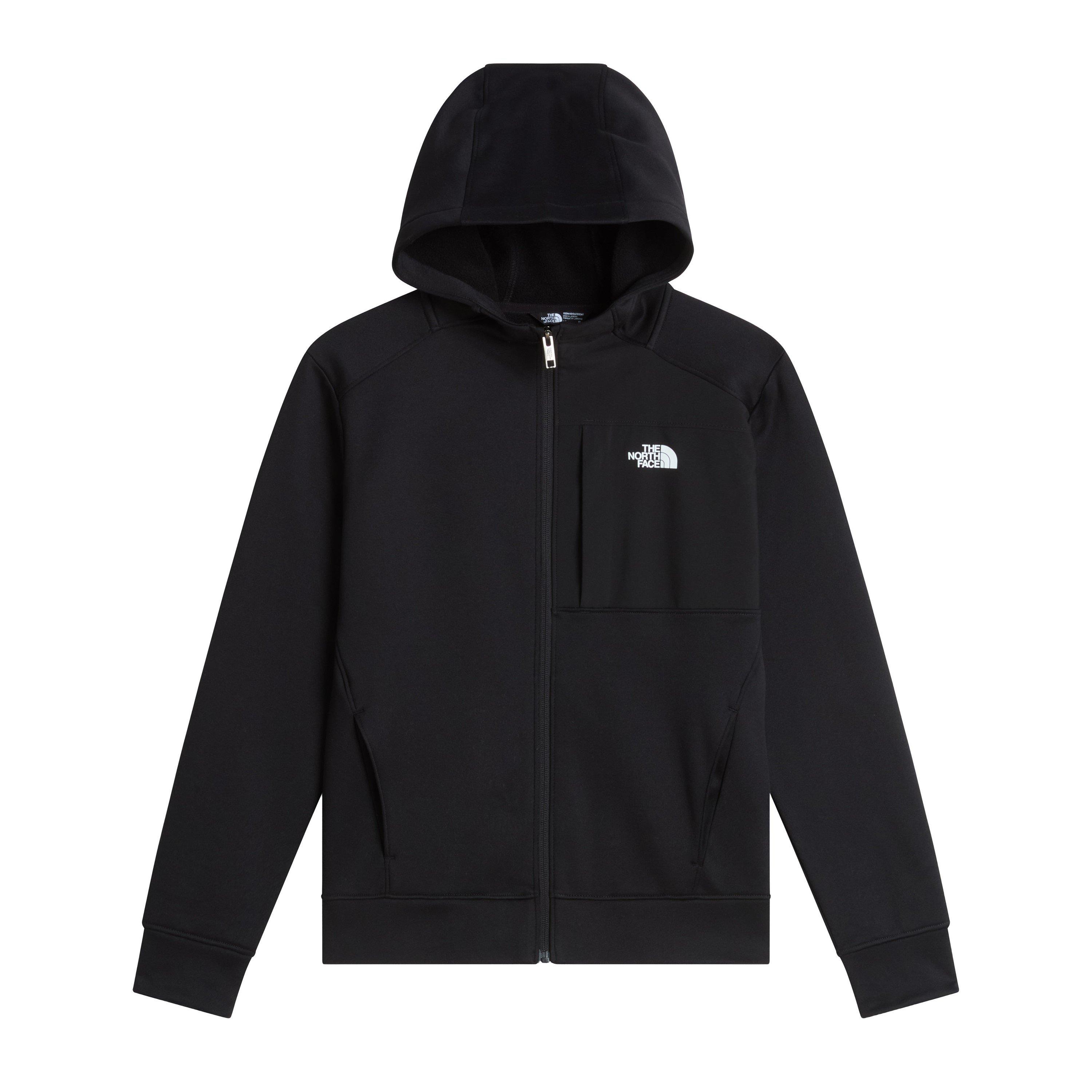TNF Black JK3 - The North Face - TNF Performance Fleece Full Zip Hoodie Juniors - 1