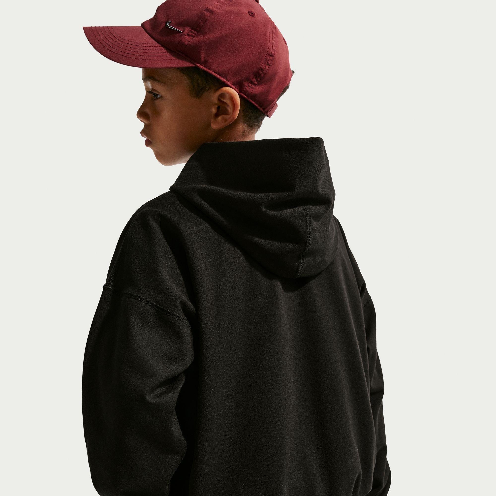 Black/White - Nike - Nike Dri-FIT Hoodie Jn64 - 2