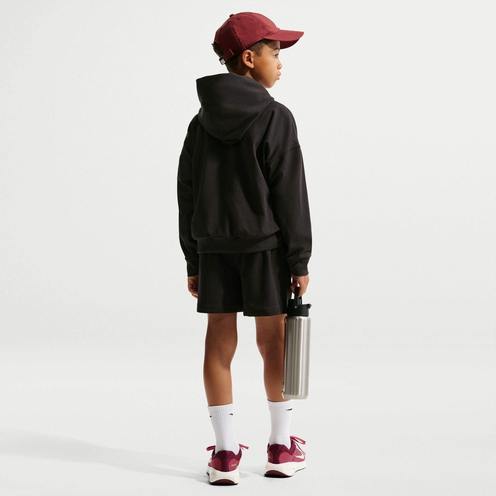 Black/White - Nike - Nike Dri-FIT Hoodie Jn64 - 5