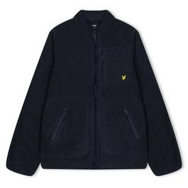 Lyle and Scott Zip Thru Fleece Top Juniors