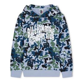 Billionaire Boys Club Camo Arch Logo Popover Hoodie Juniors