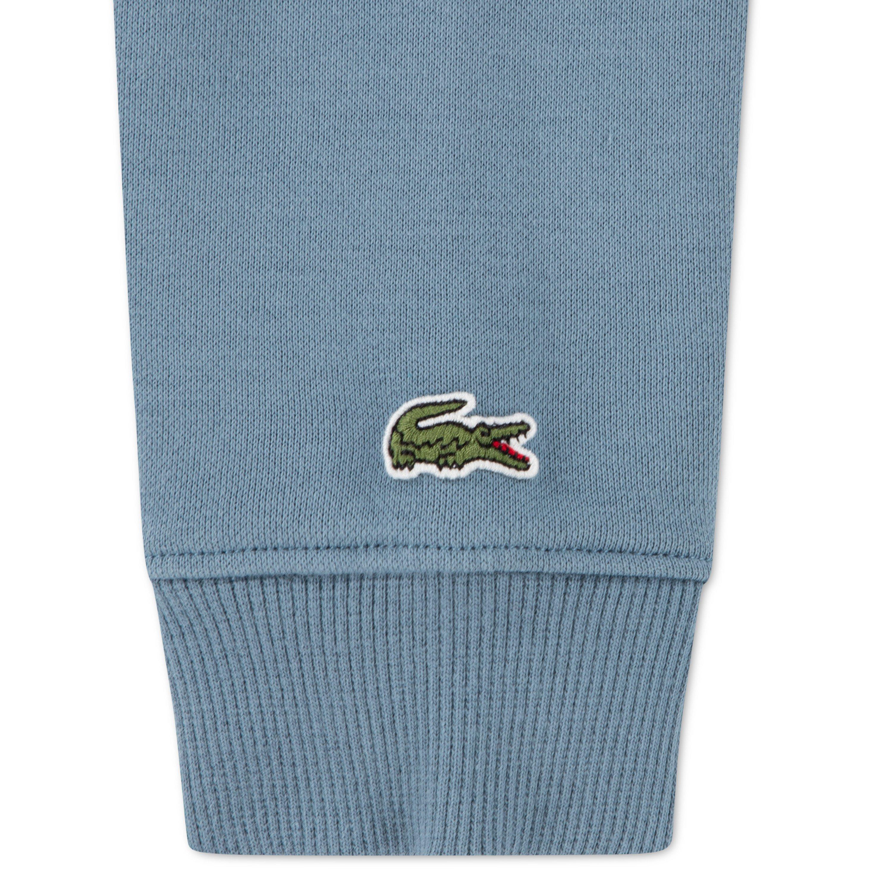 Blue - Lacoste - Lacoste Patch Hoodie Jn64 - 3