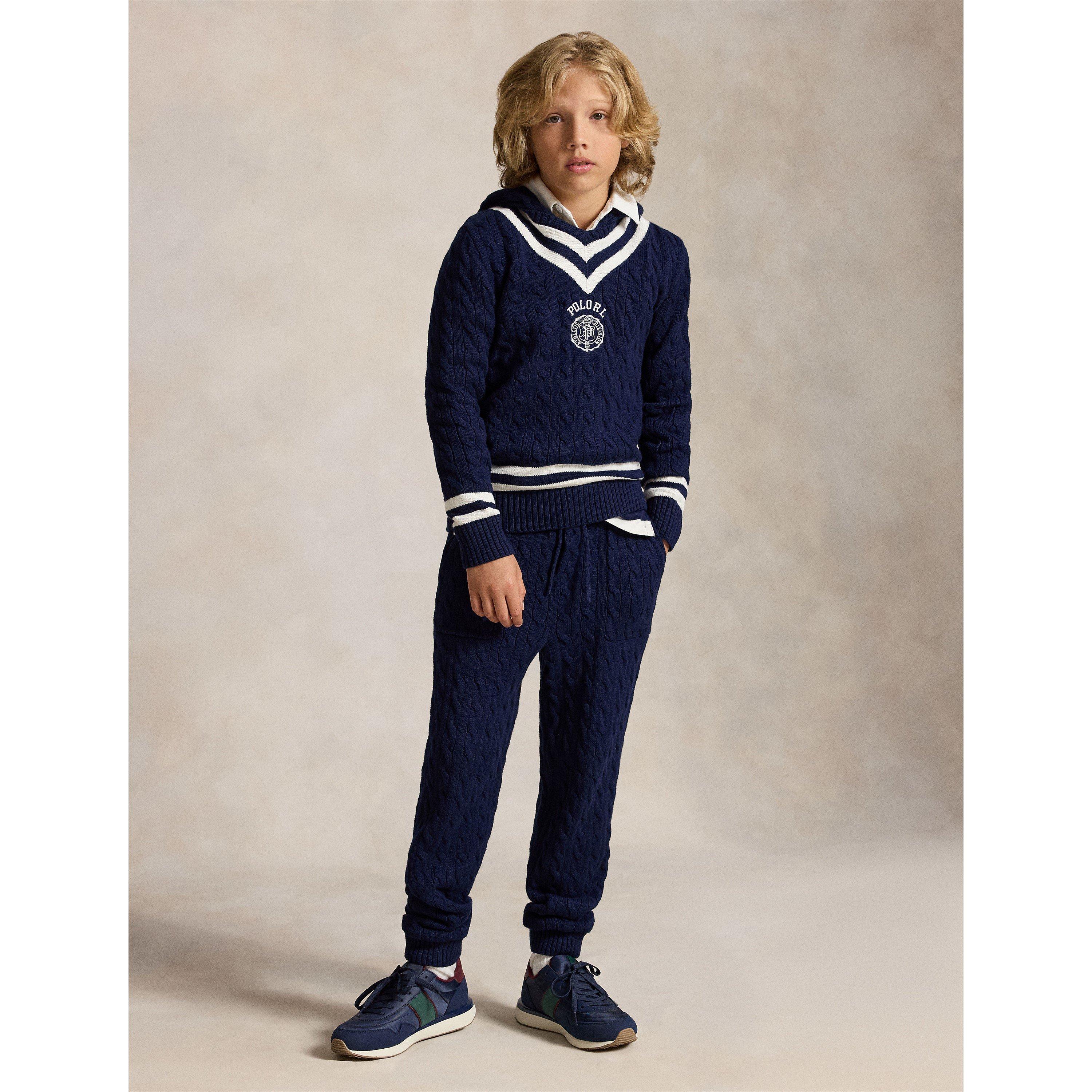 Refined Navy - Polo Ralph Lauren - Polo Varsity Knt OTH Jn64 - 5
