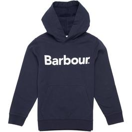 Barbour Boys Essential Logo Hoodie