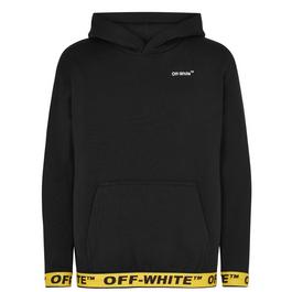 Off White Boys Industrial Logo Hoodie