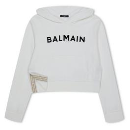 Balmain Logo Hoodie Jn34