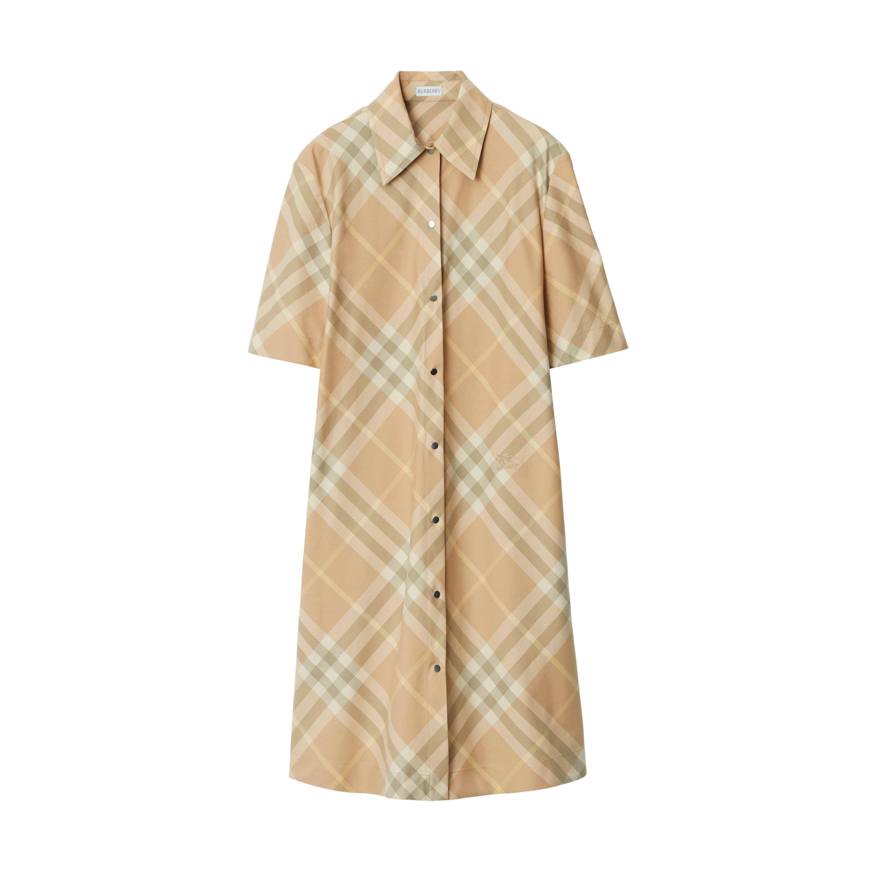 Flax Ip Check - Burberry - Vintage Check Pattern Dress - 5