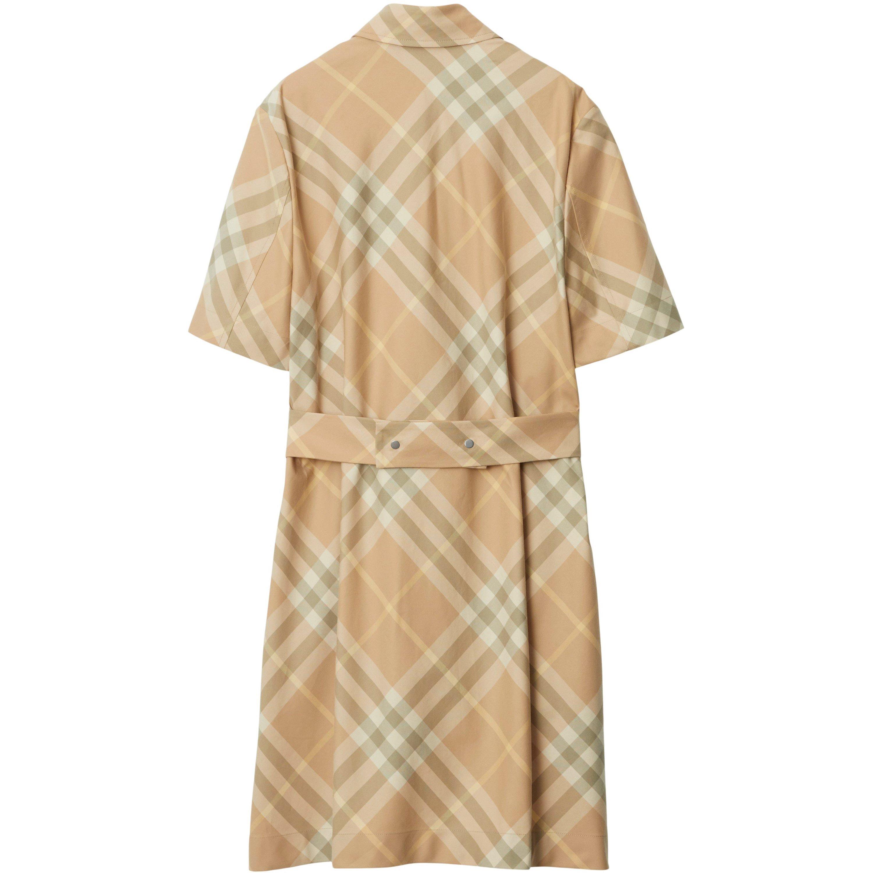 Flax Ip Check - Burberry - Vintage Check Pattern Dress - 6