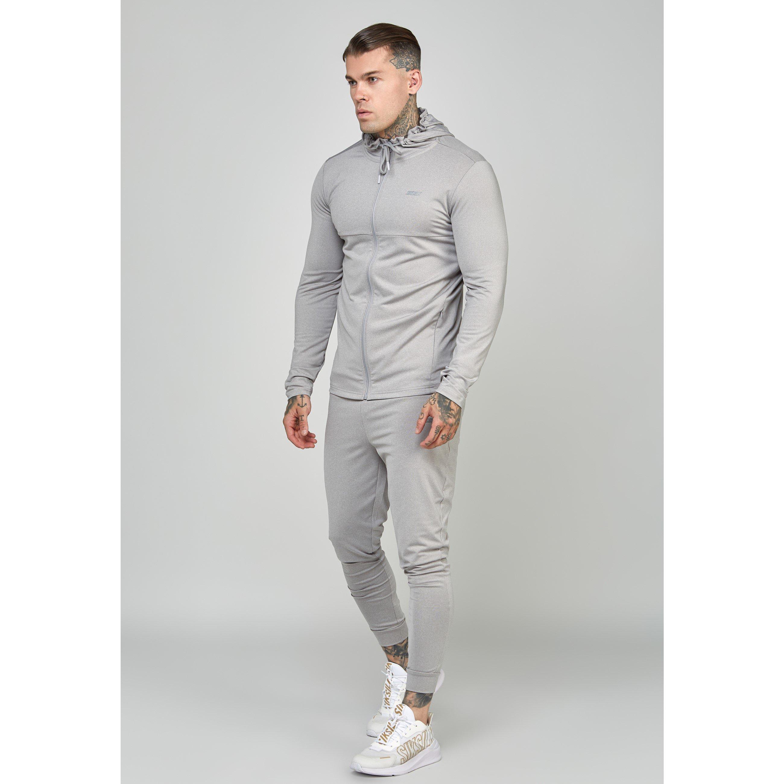 Marl gris - SikSilk - Zip Hoodie - 2